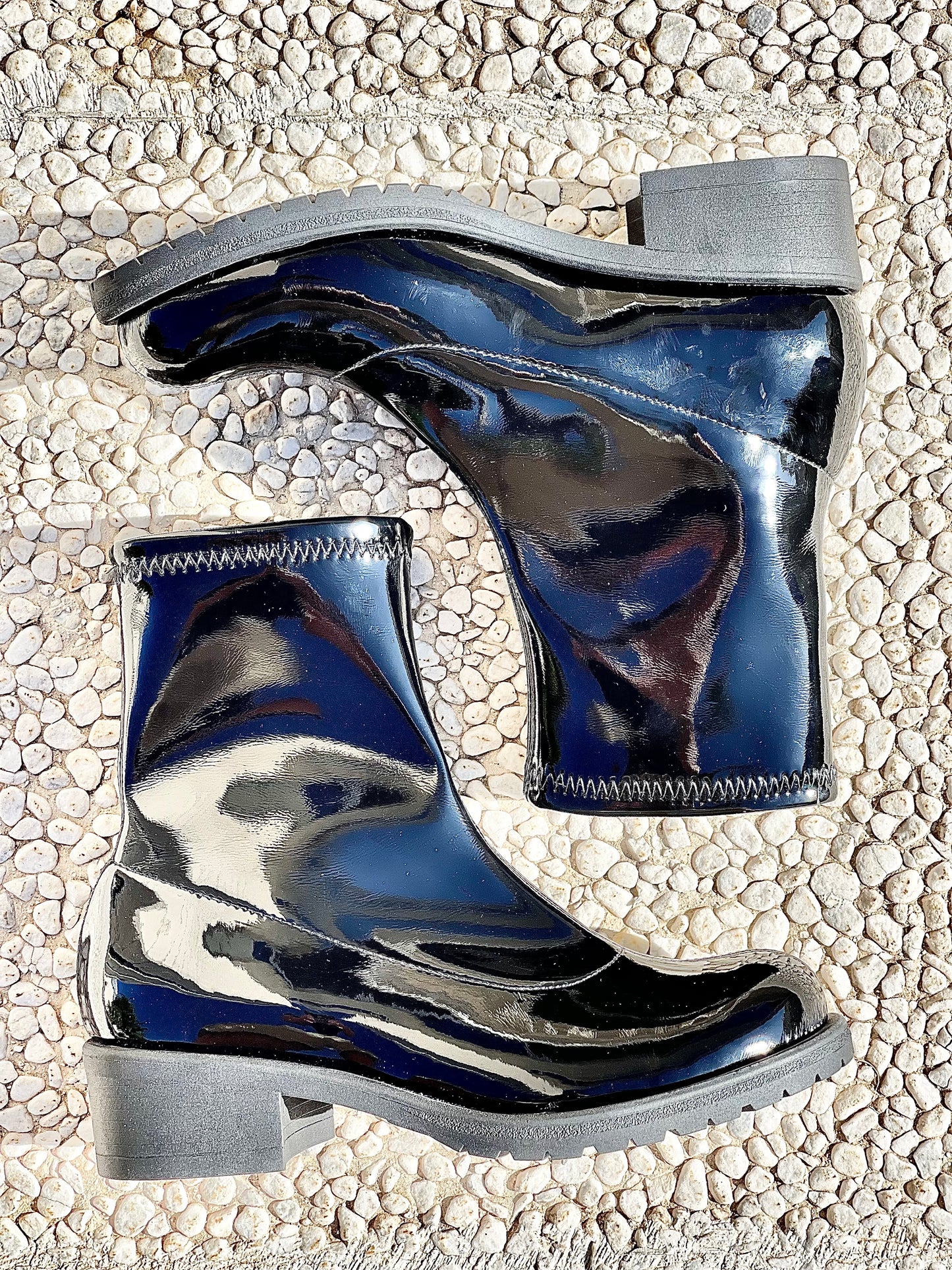 HECTOR NOIR CUIR VERNI