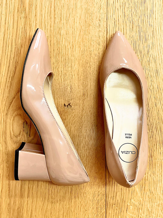 INNA NUDE PATENT LEATHER