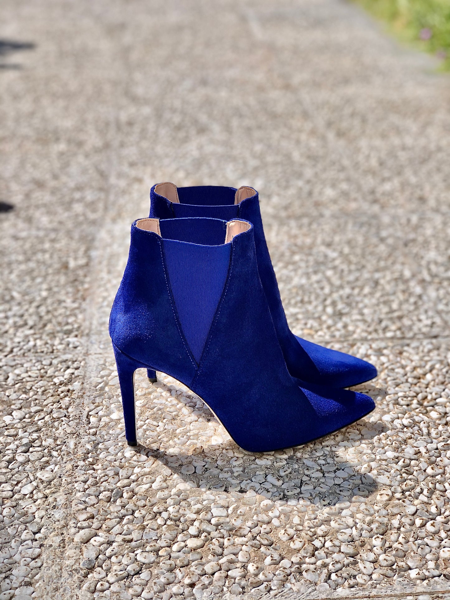 GRETA SUEDE BLEU