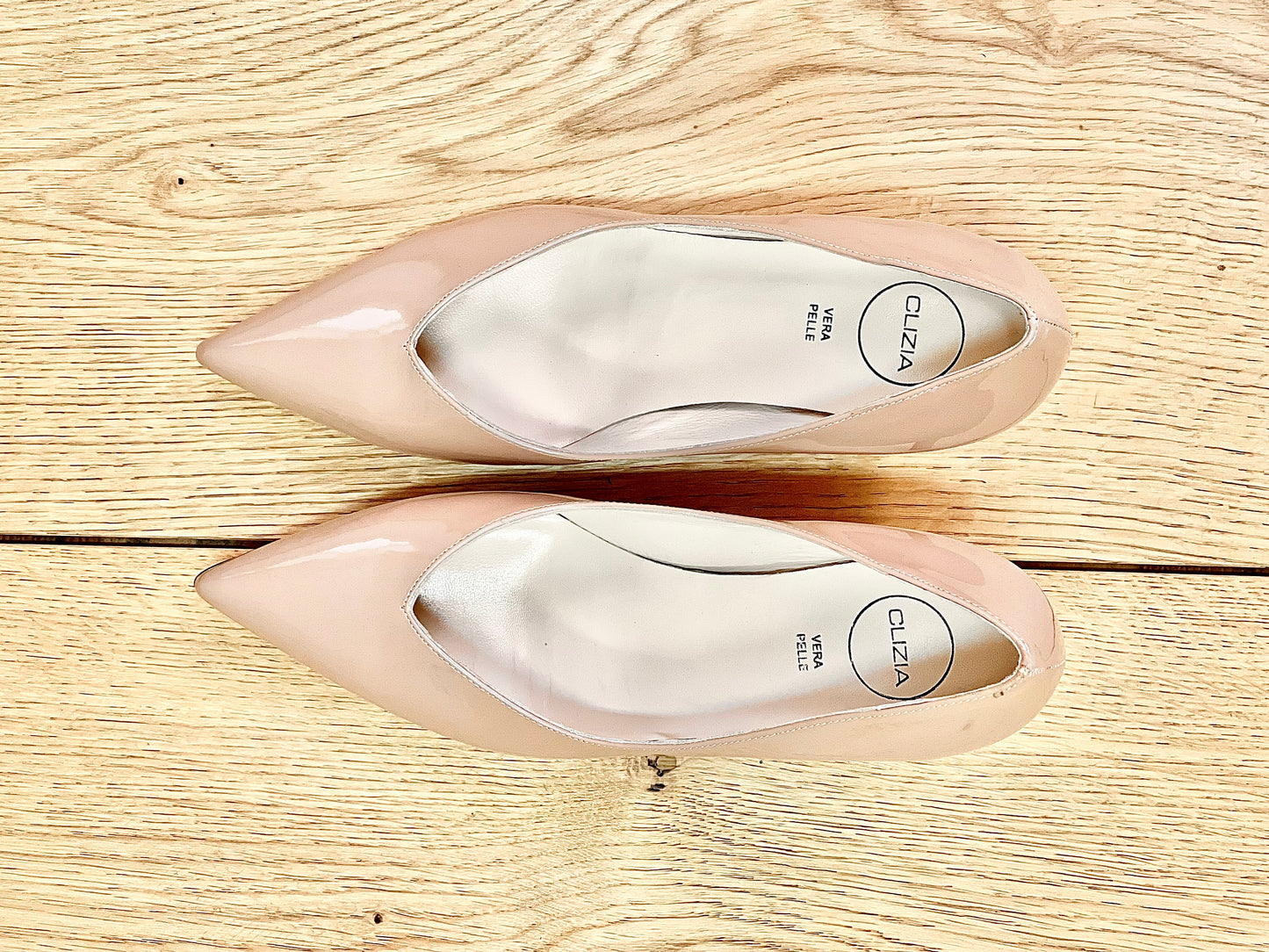 SUSAN NUDE PATENT LEATHER