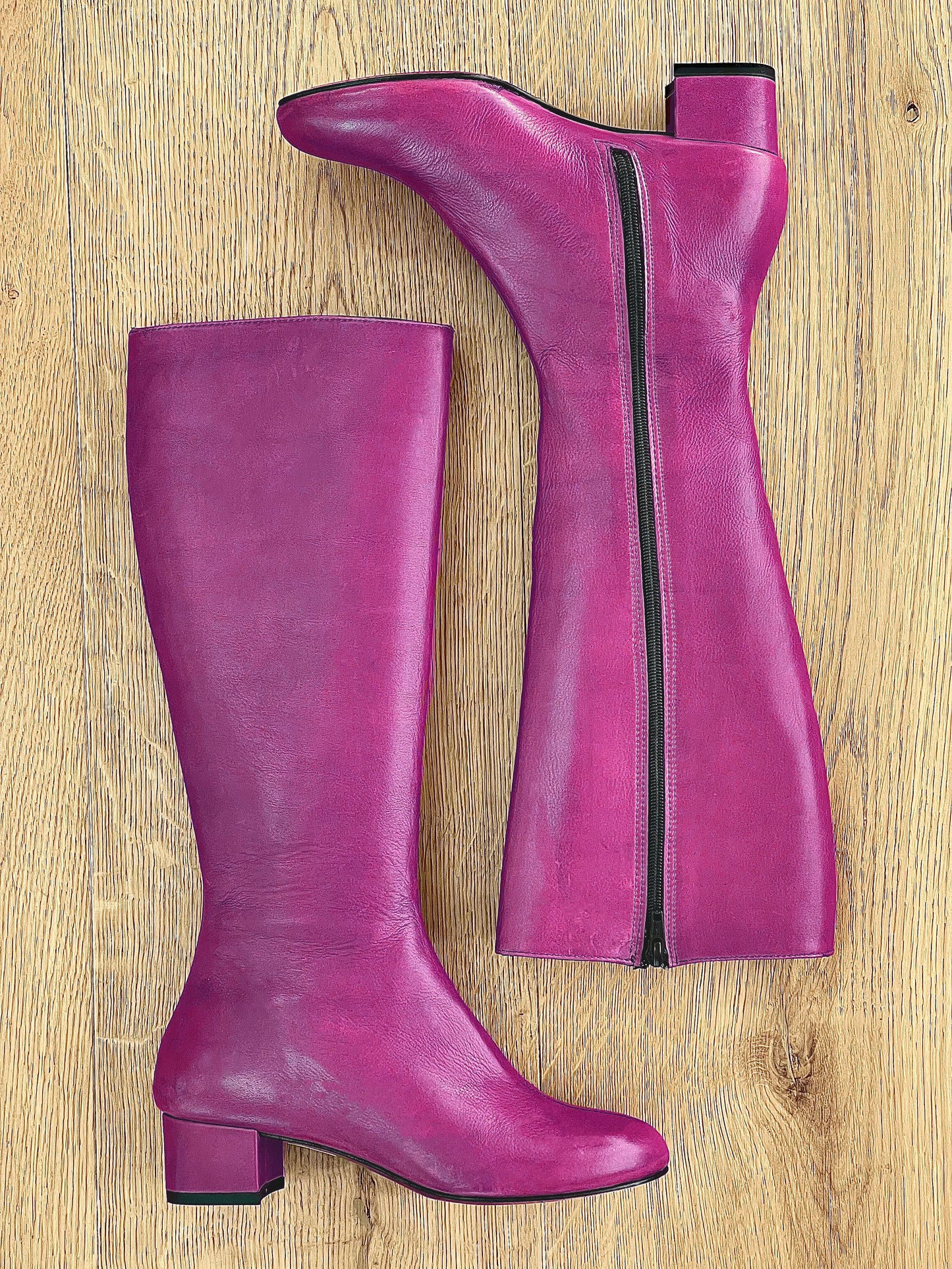 SIERRA LEATHER FUCHSIA