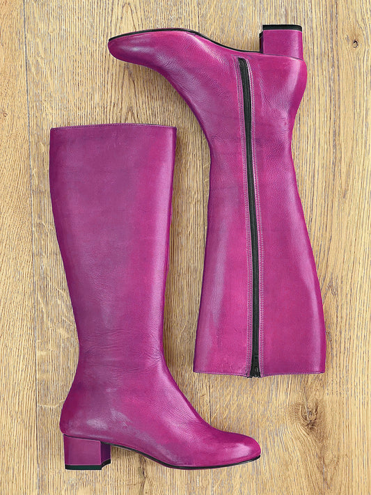 SIERRA LEATHER FUCHSIA