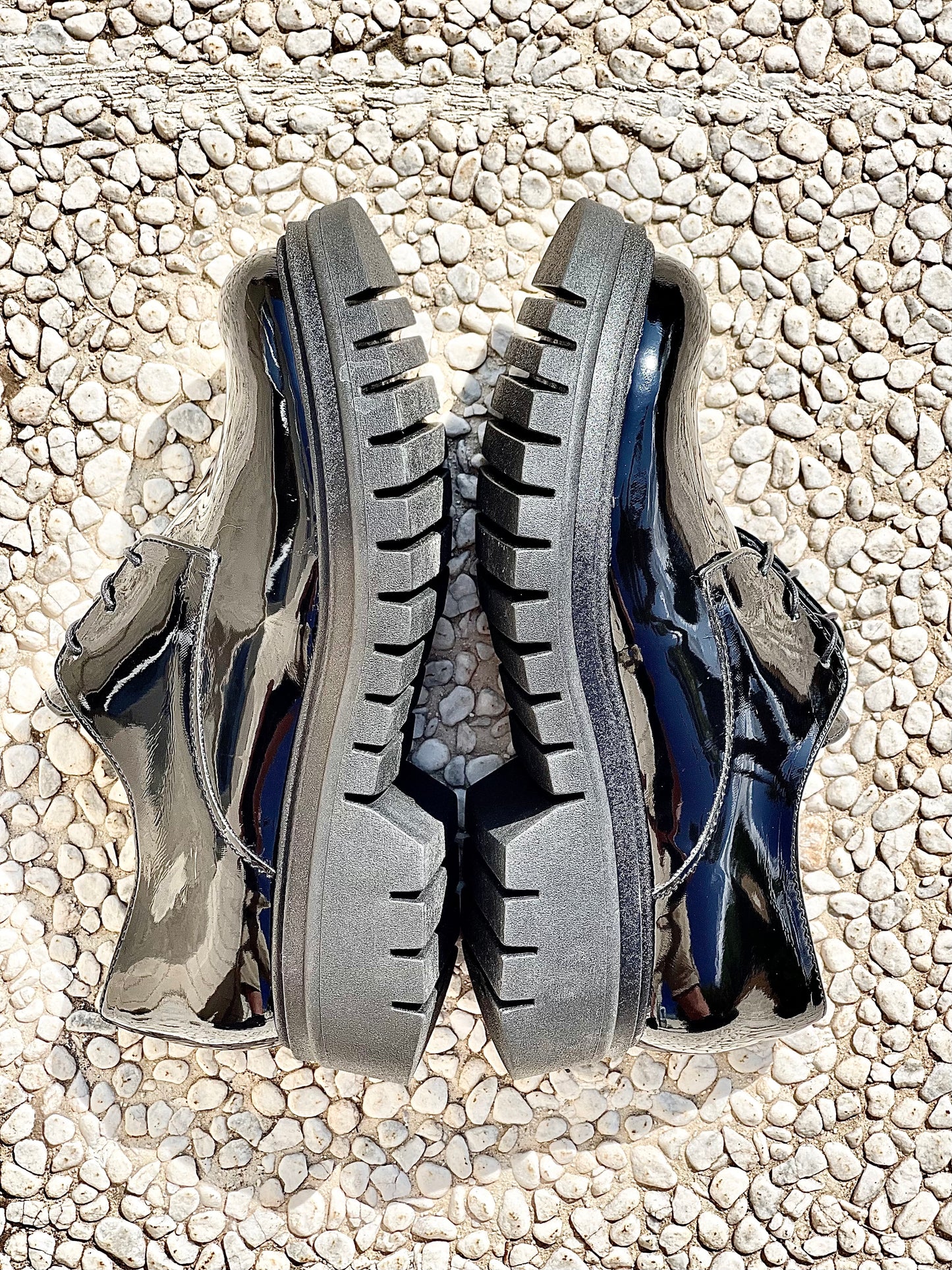 ZADY NOIR CUIR VERNI