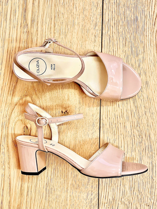IDA NUDE PATENT LEATHER