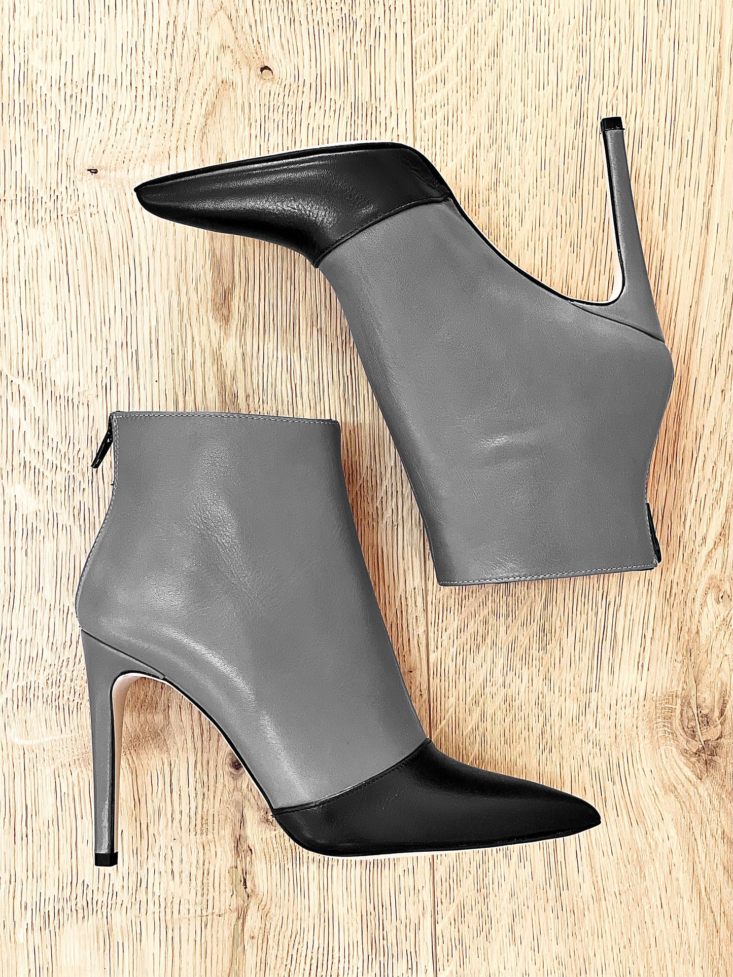 SHING CUIR NOIR/GRIS