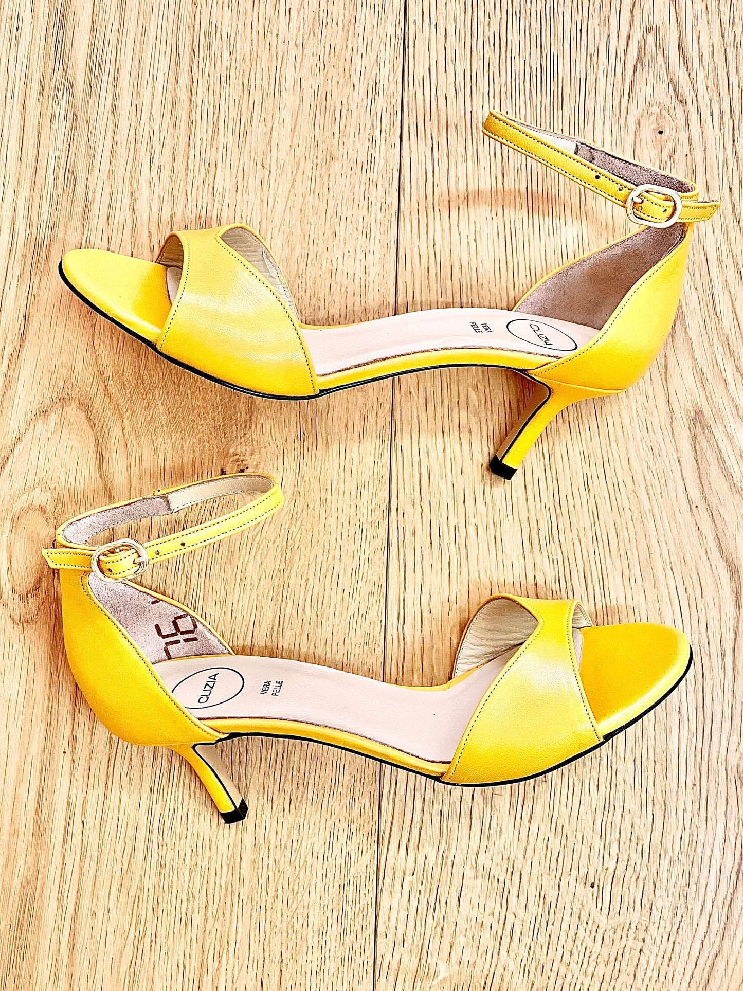 SHYLA CUIR JAUNE
