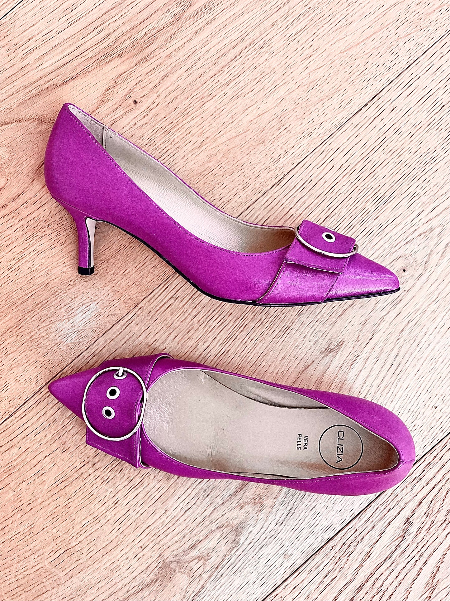 BONNIE CUIR FUCHSIA