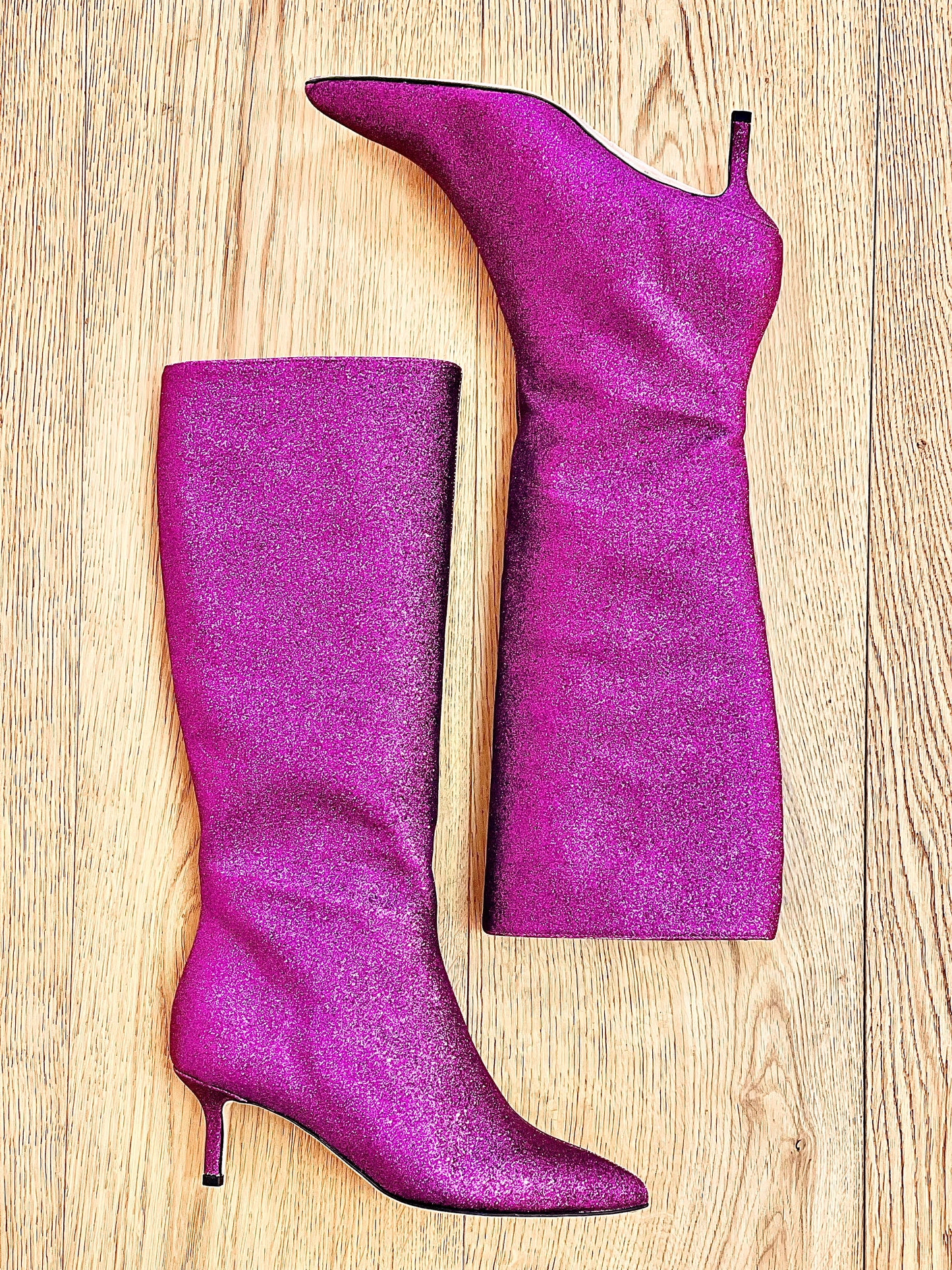 MELISSA GLITTER FUXIA