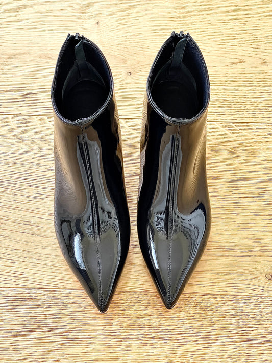 RIDGE CUIR VERNI NOIR