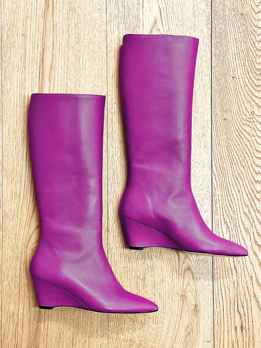 SYDNEY LEATHER FUCHSIA