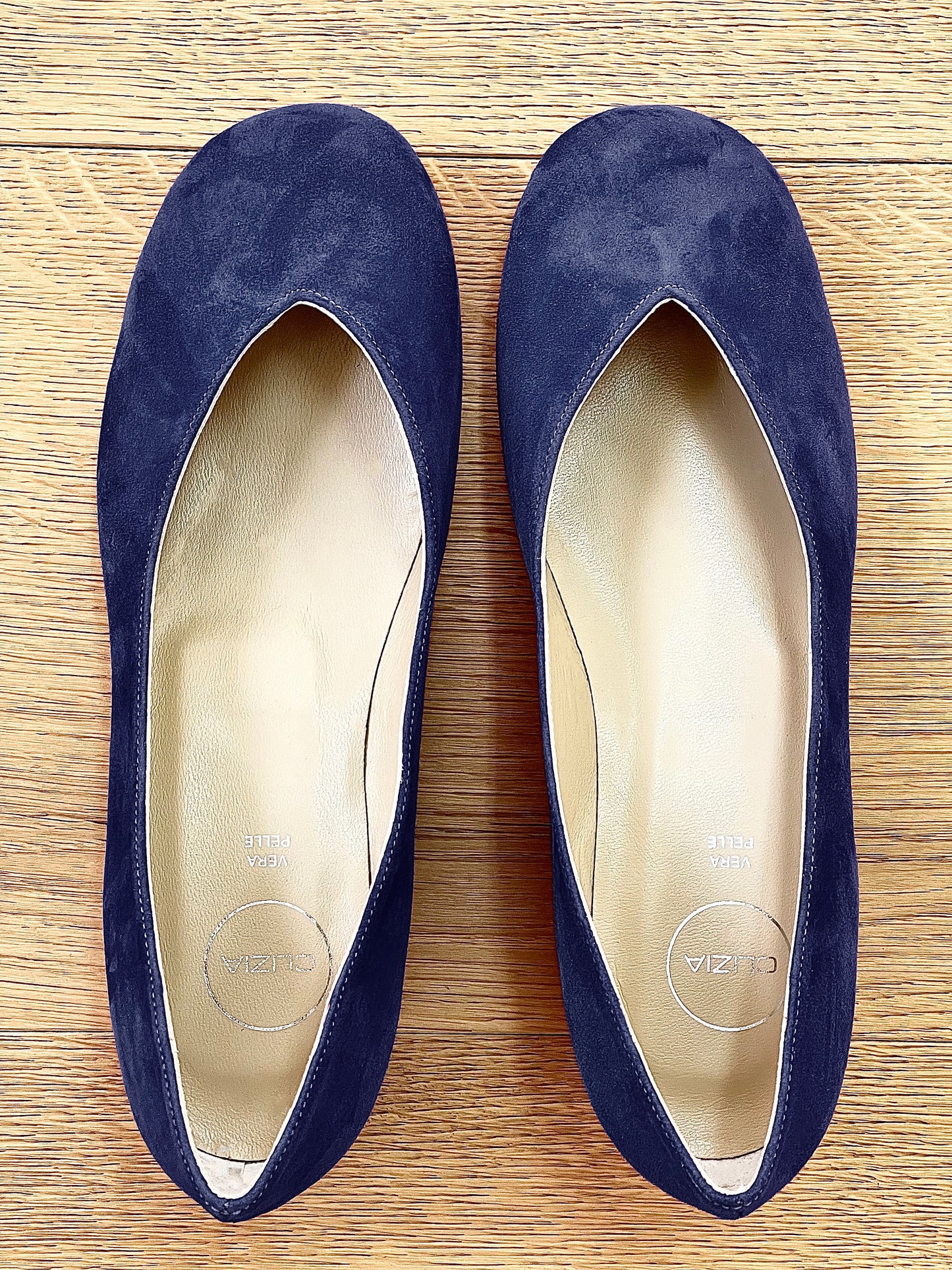 ANJA BLUE SUEDE