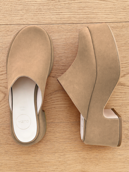 BEIGE SUÈDE TAS