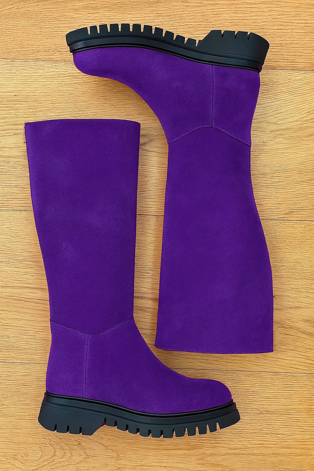 PURPLE SUEDE