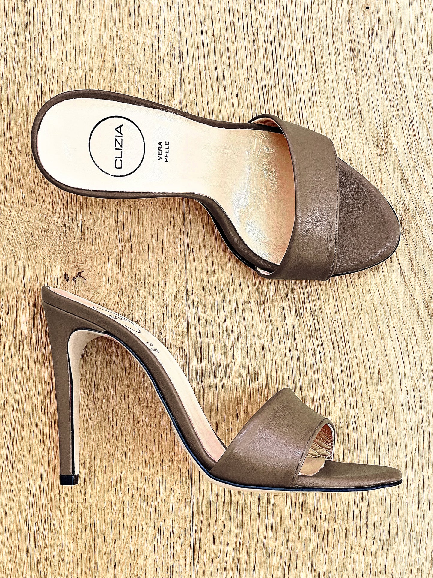 MARION TAUPE LEER