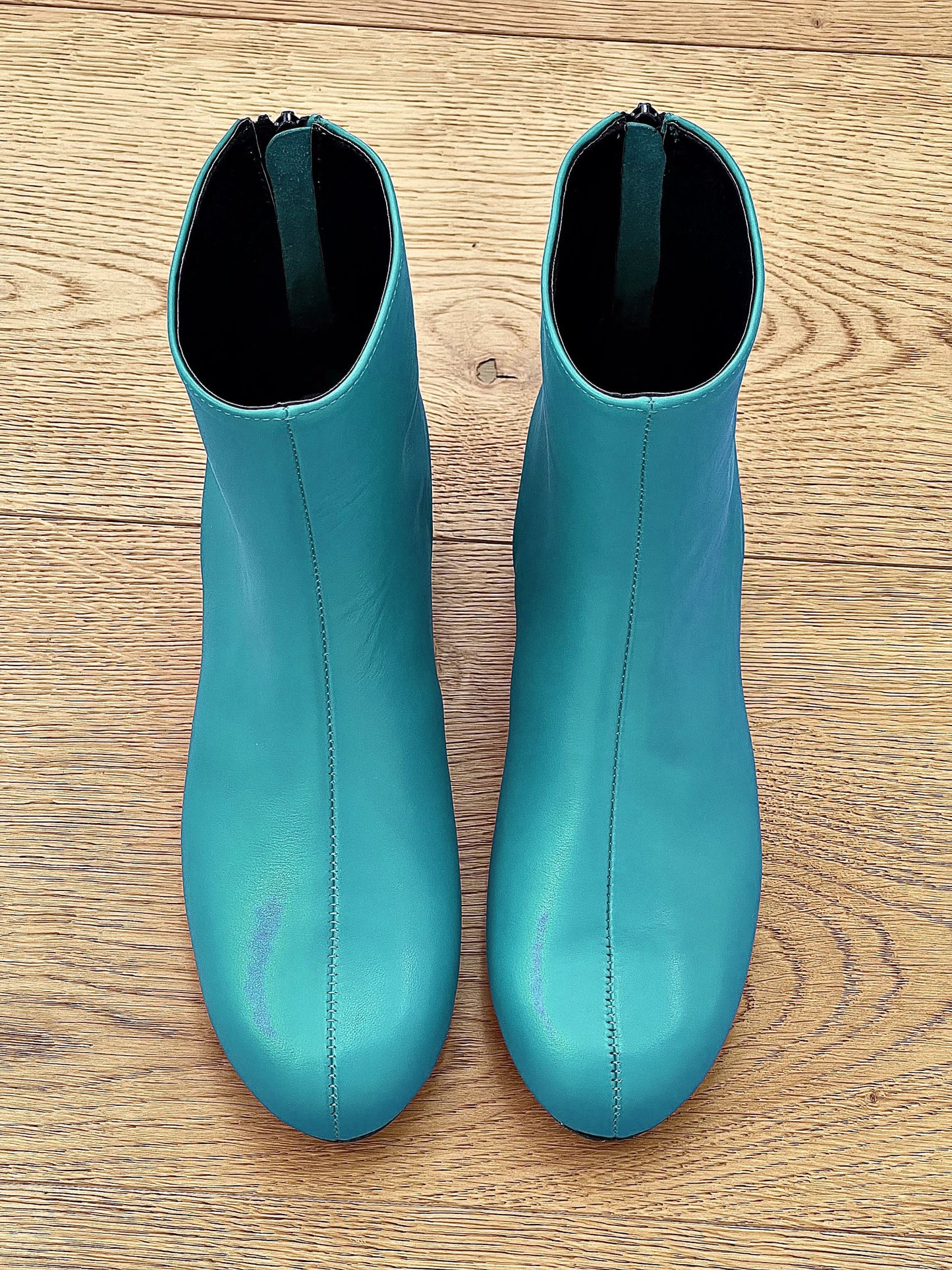 SURIA LEDER BLAUW