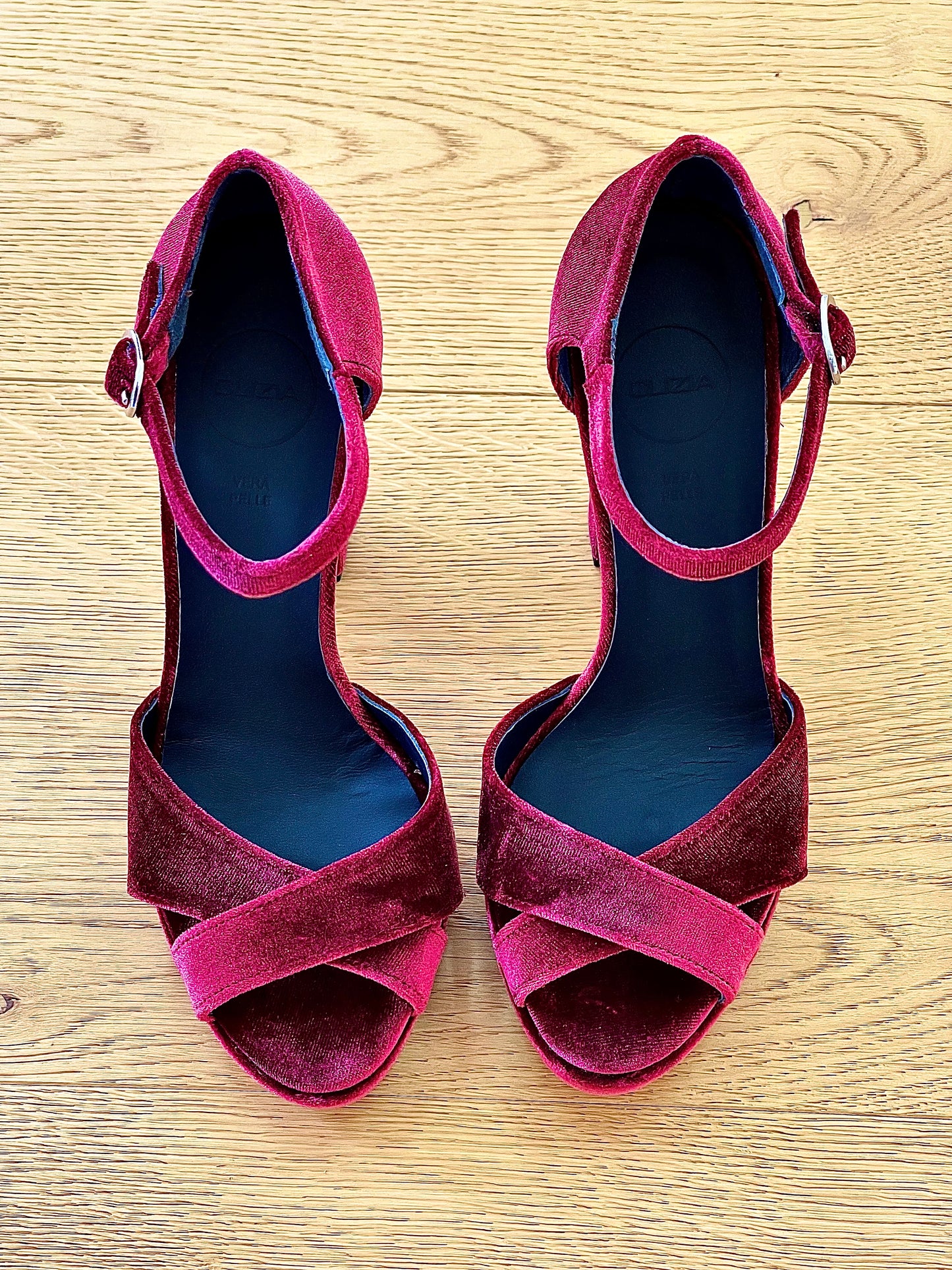 BORDEAUX FLUWELEN BRAIS