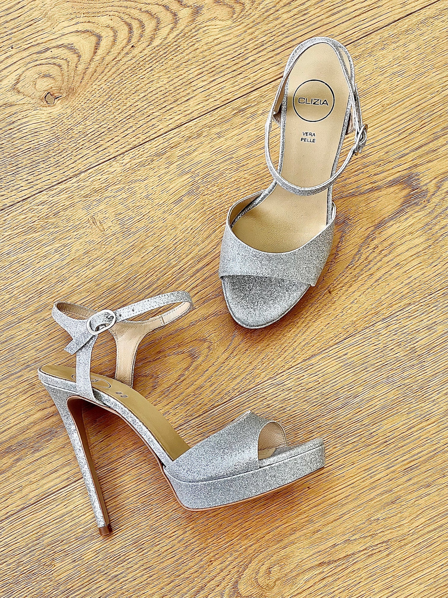 ALISA ZILVER GLITTER