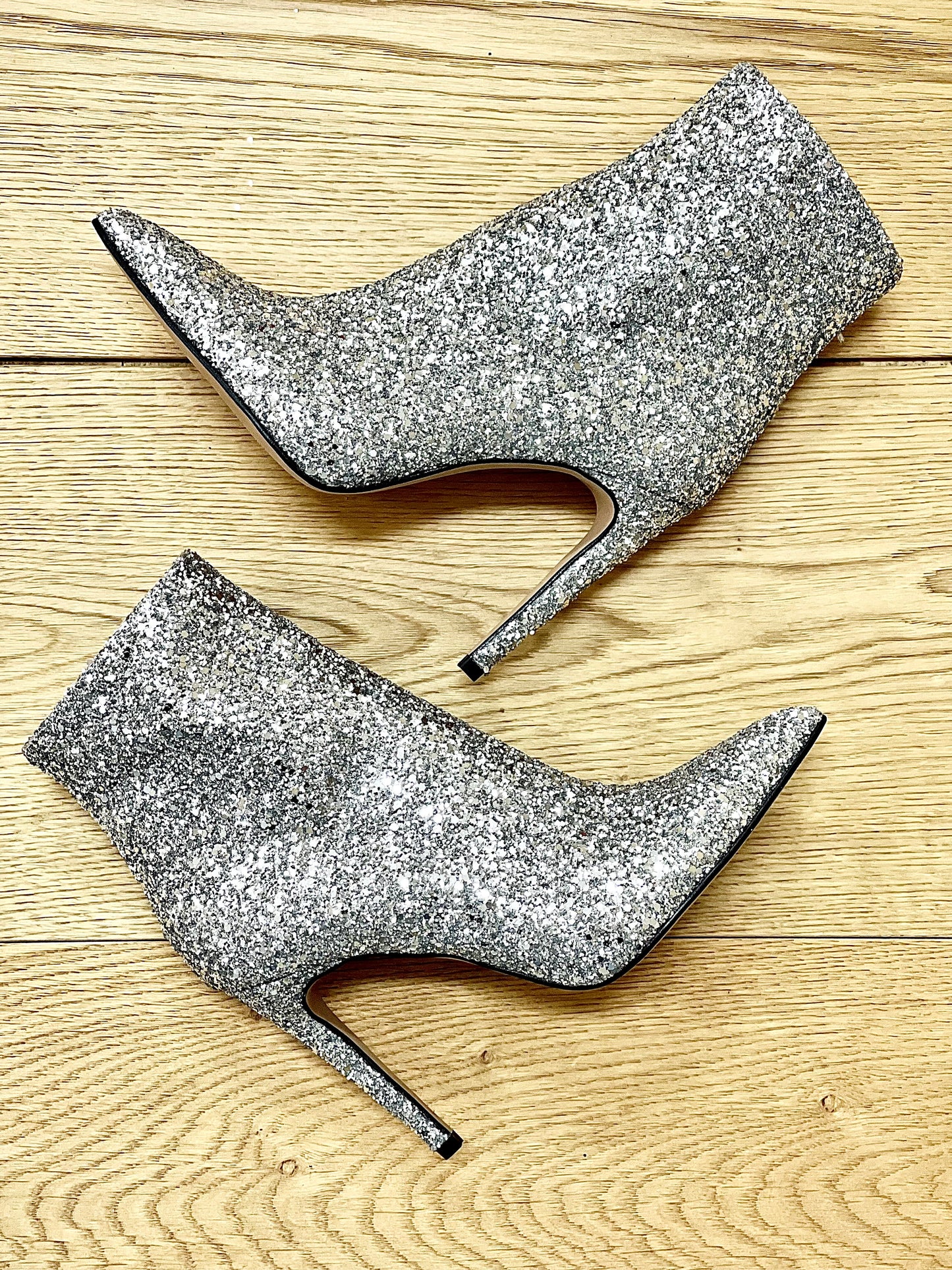 GEBOREN ZILVEREN GLITTER