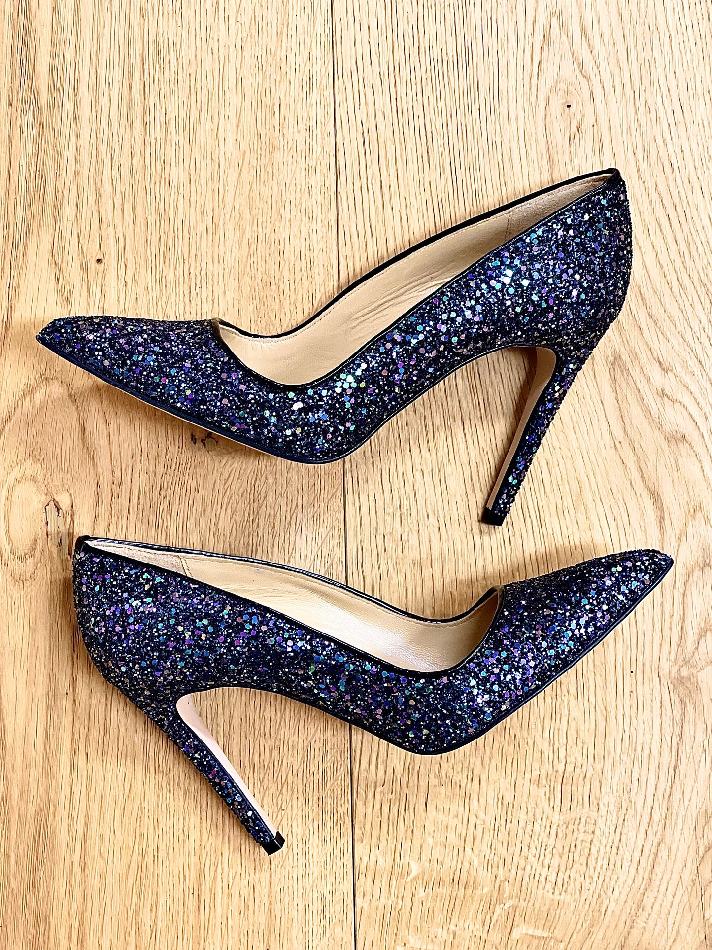 ZOË GLITTER BLAUW