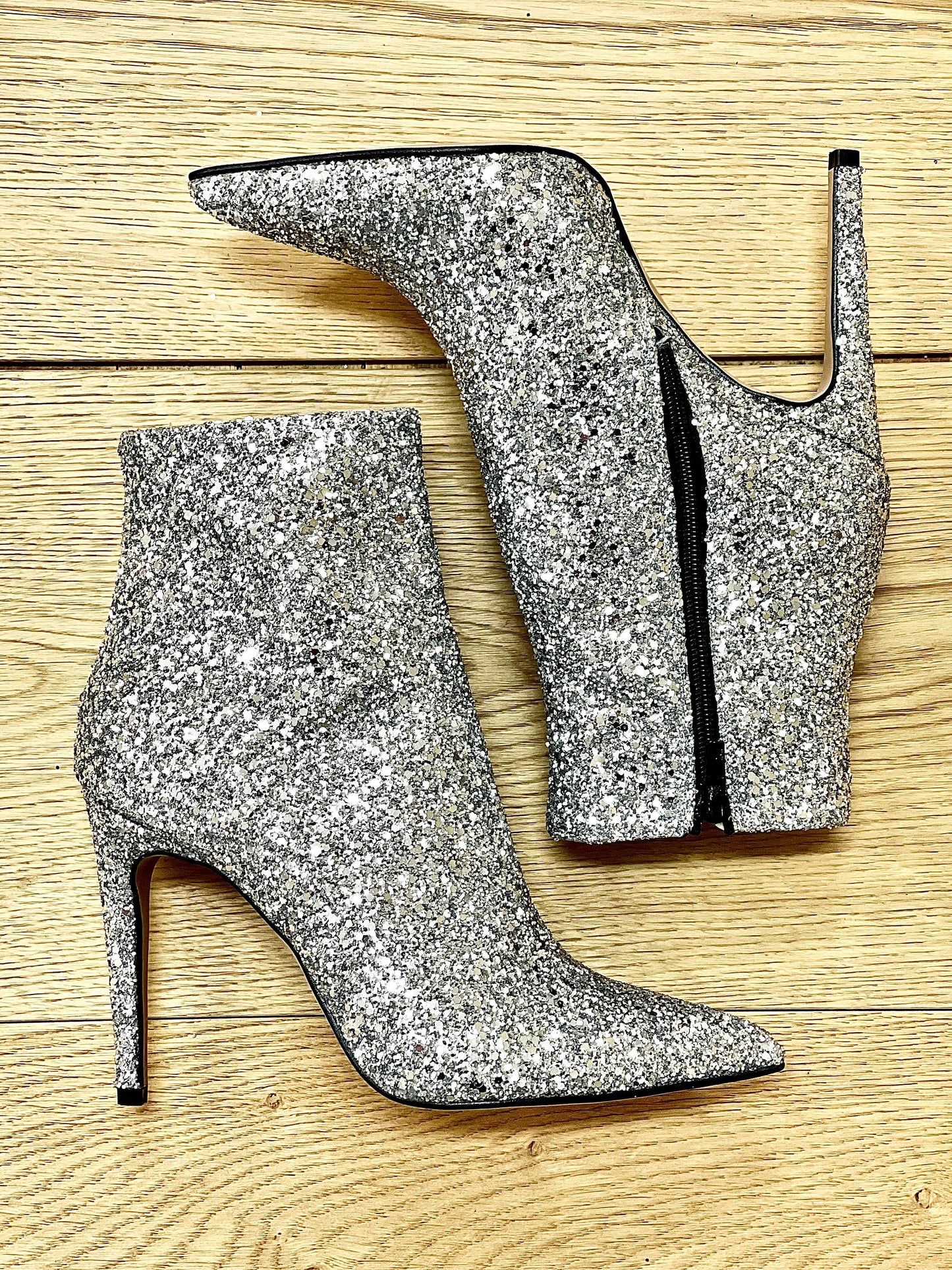 GEBOREN ZILVEREN GLITTER