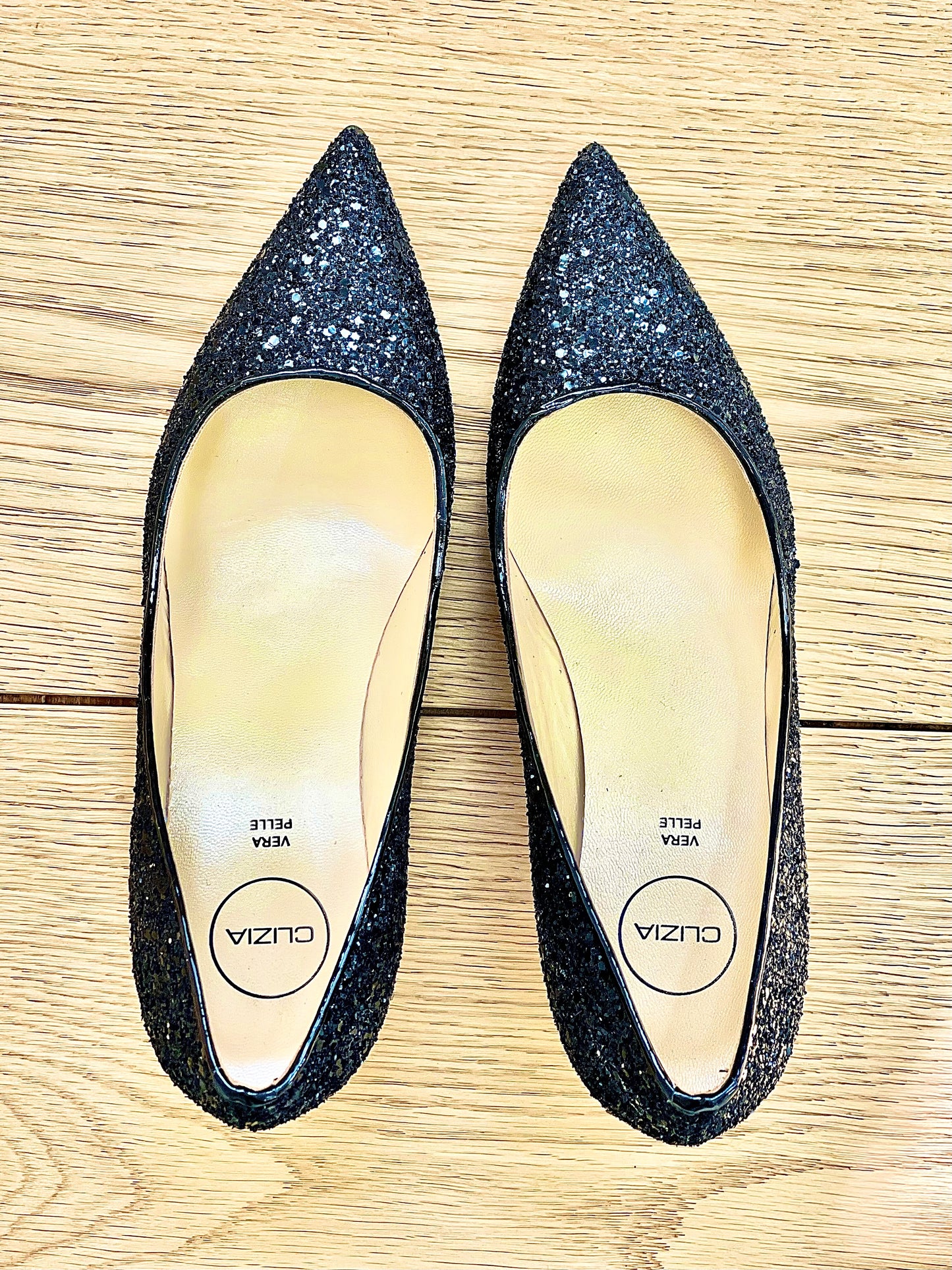 ABBA ZWART GLITTER
