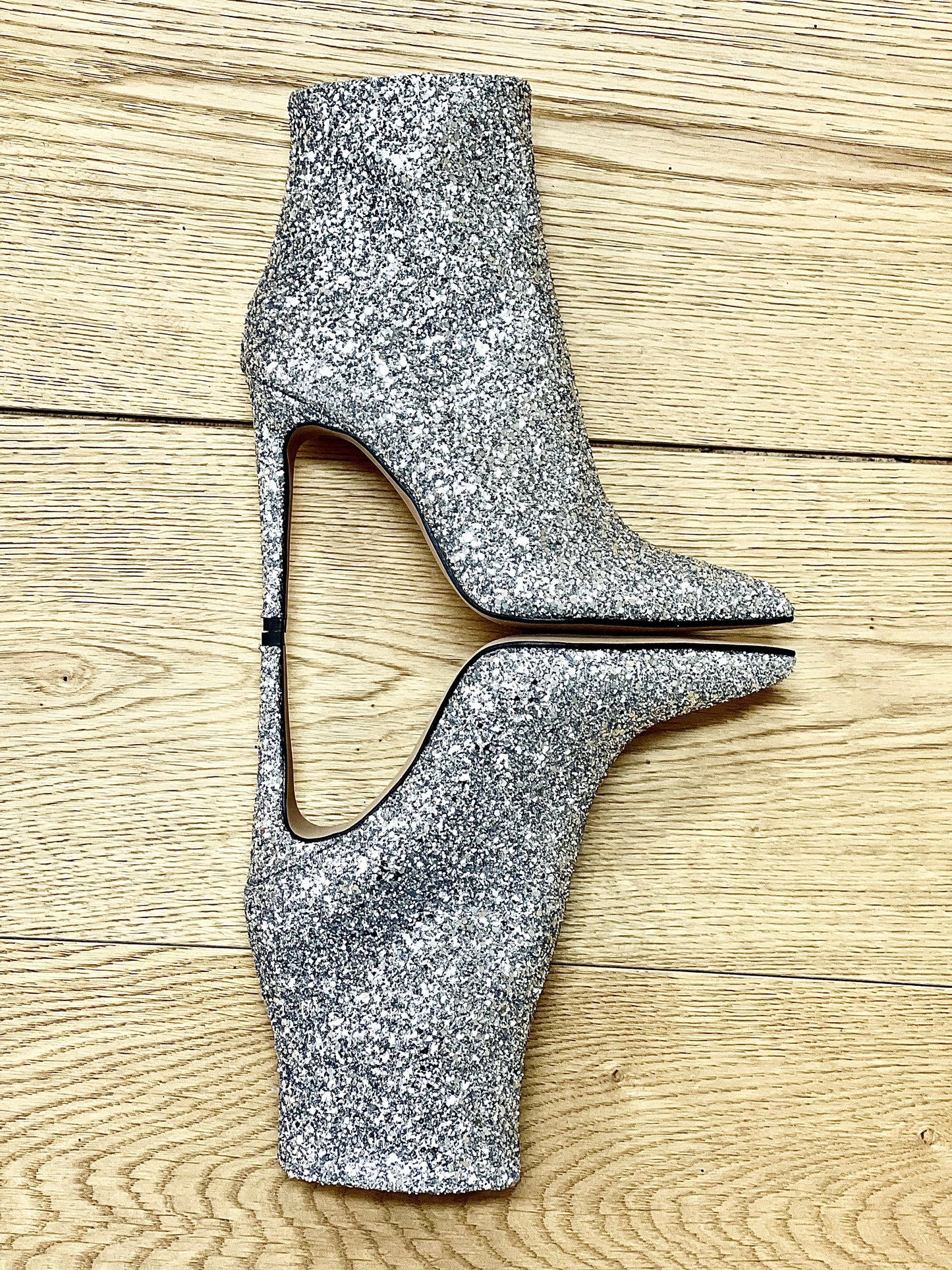 GEBOREN ZILVEREN GLITTER