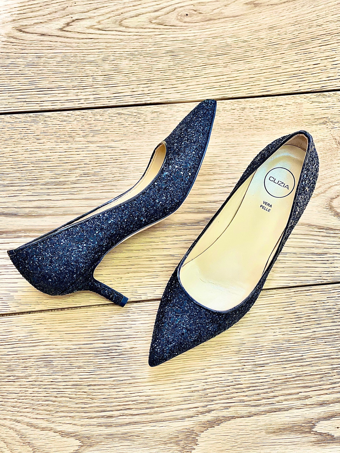 ABBA ZWART GLITTER