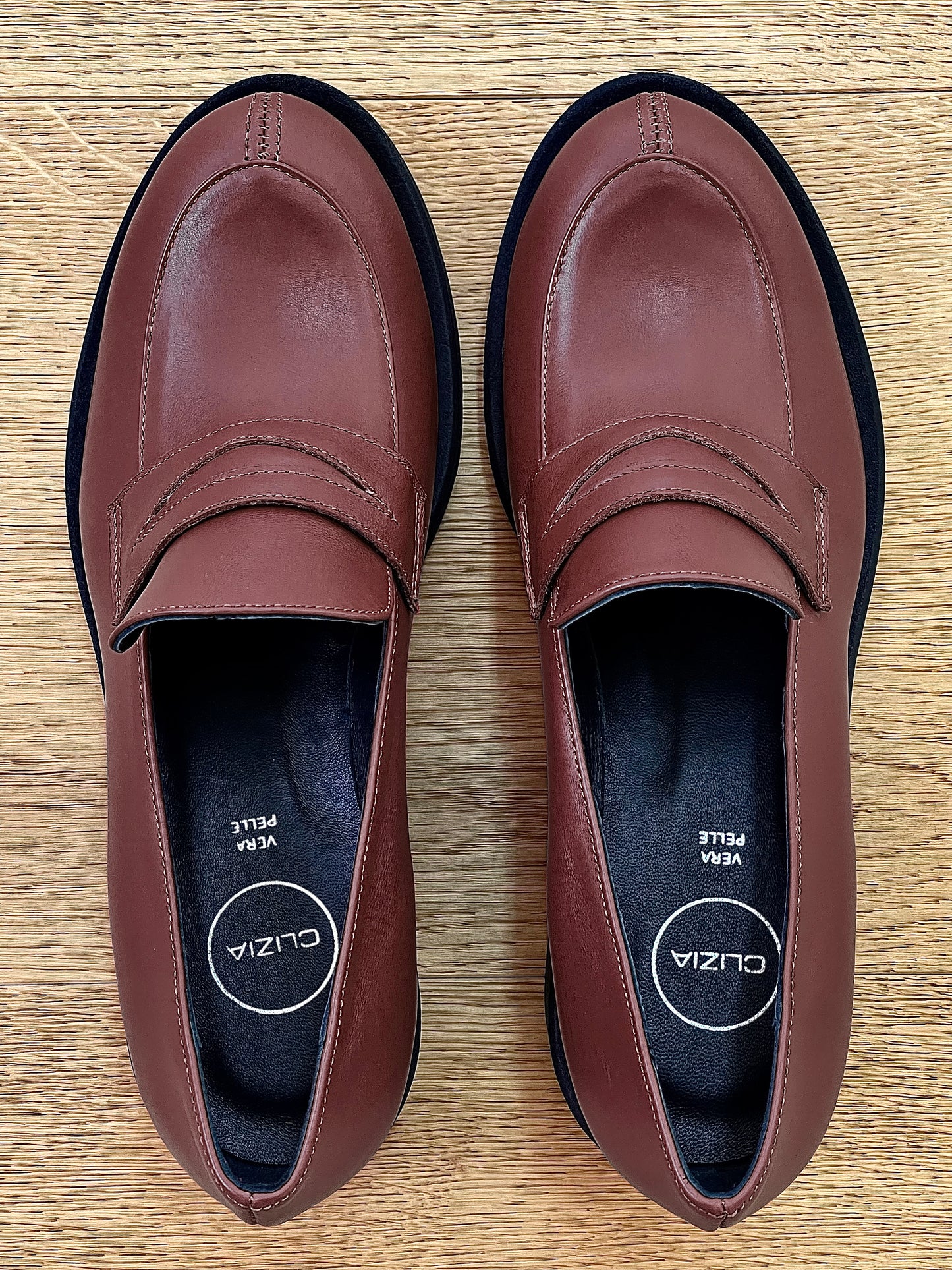 NELLY LEATHER BROWN