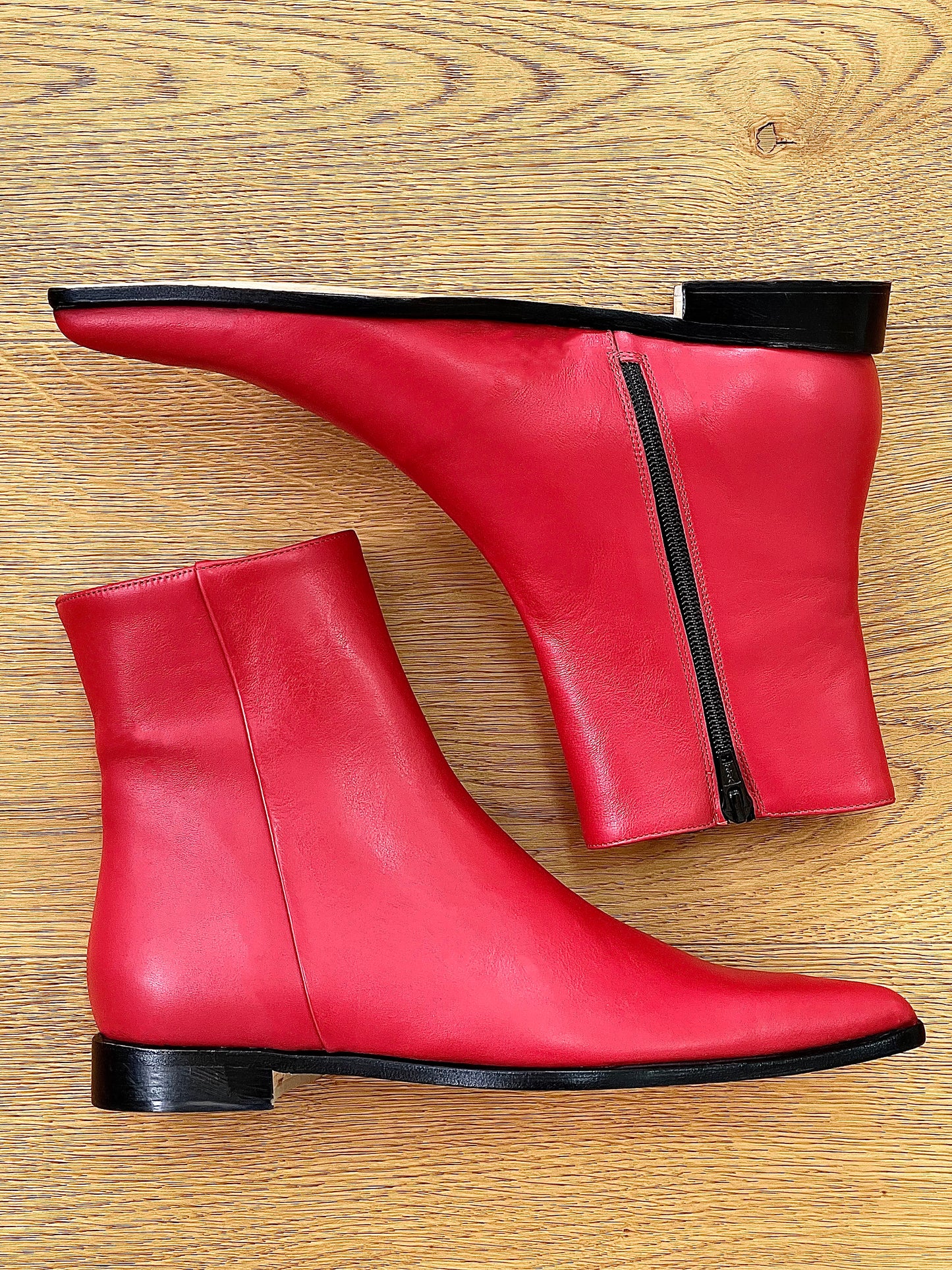 ANDERS LEATHER RED