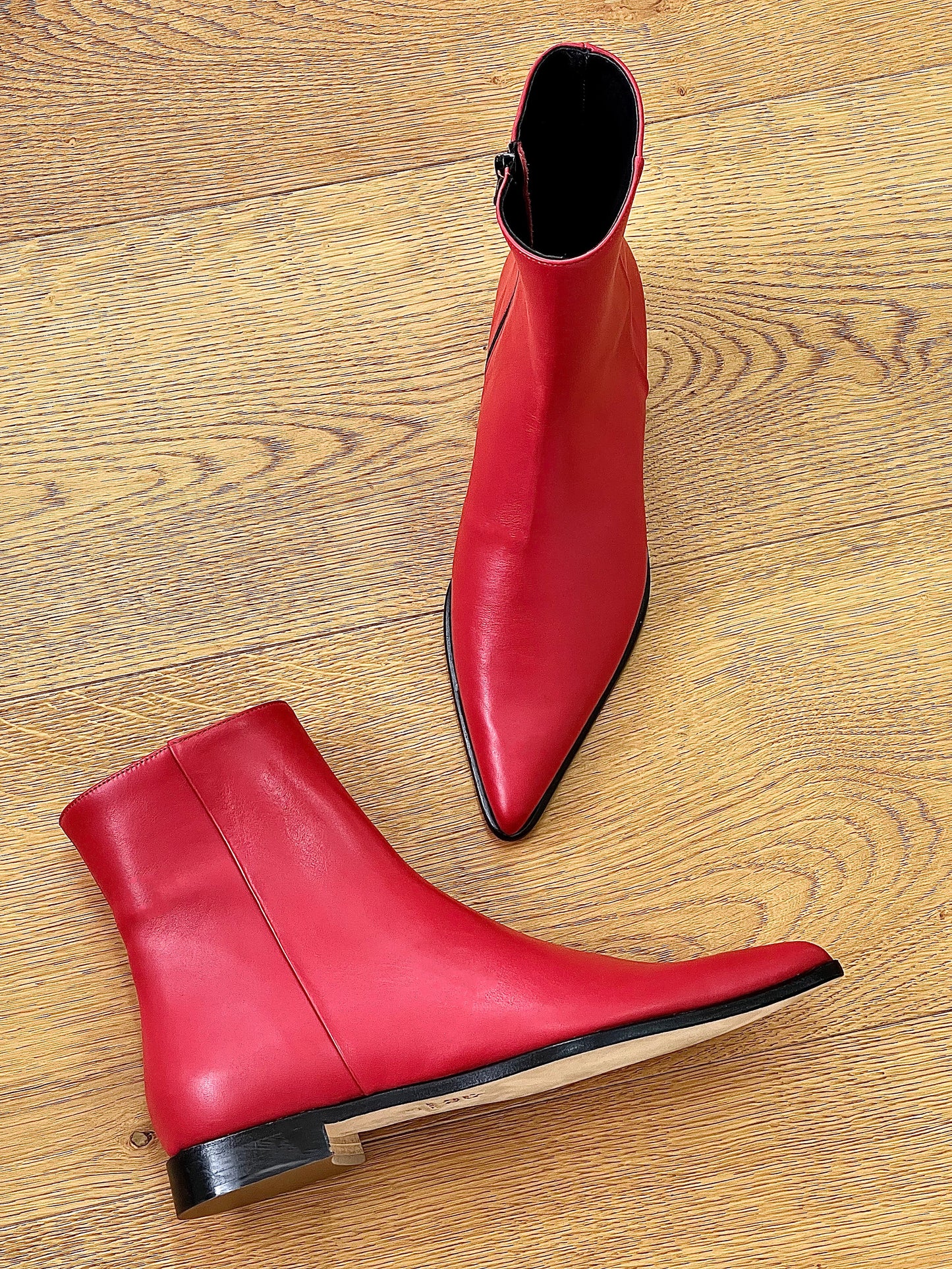 ANDERS LEATHER RED