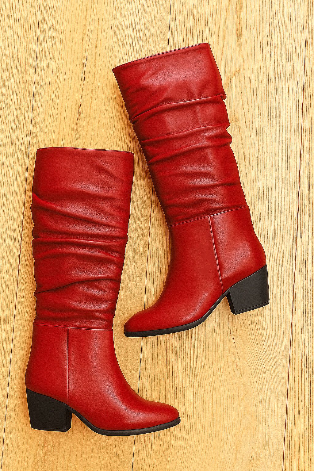 DAVID LEATHER RED
