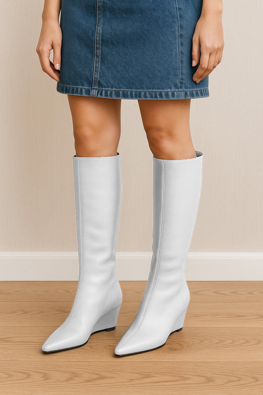 SYDNEY LEATHER WHITE