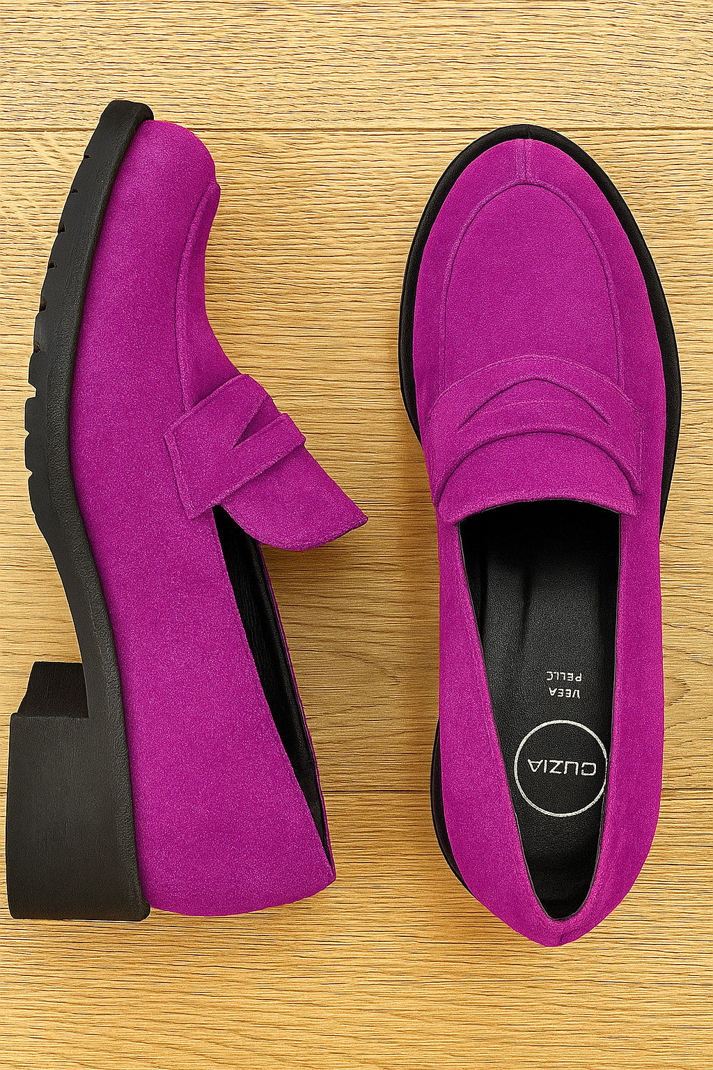 NELLY Z ZAMKIEM W KOLORZE FUCHSIA