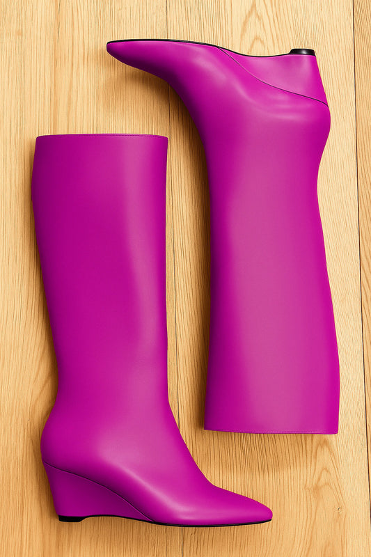 SYDNEY LEATHER FUCHSIA