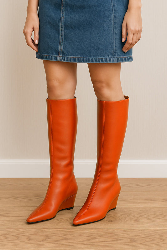 SYDNEY LEATHER ORANGE