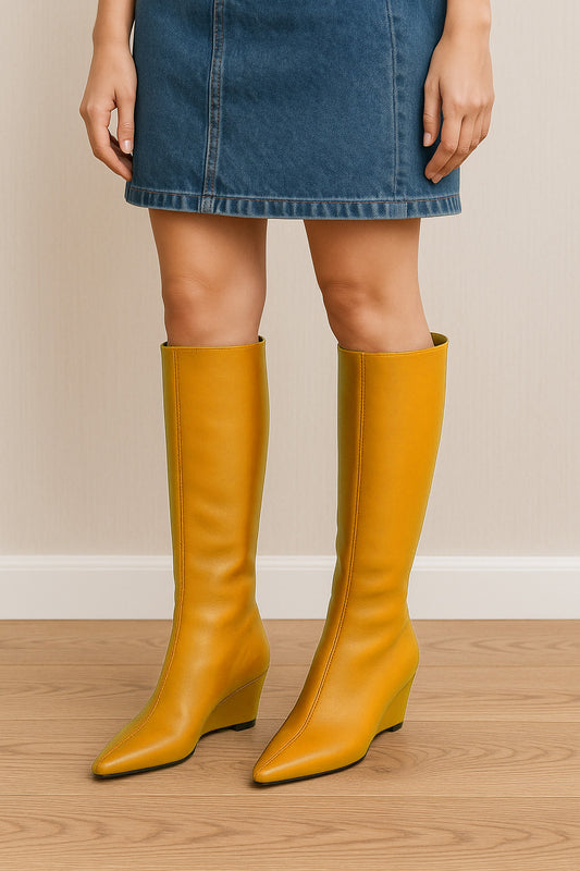 SYDNEY LEATHER OCHRE