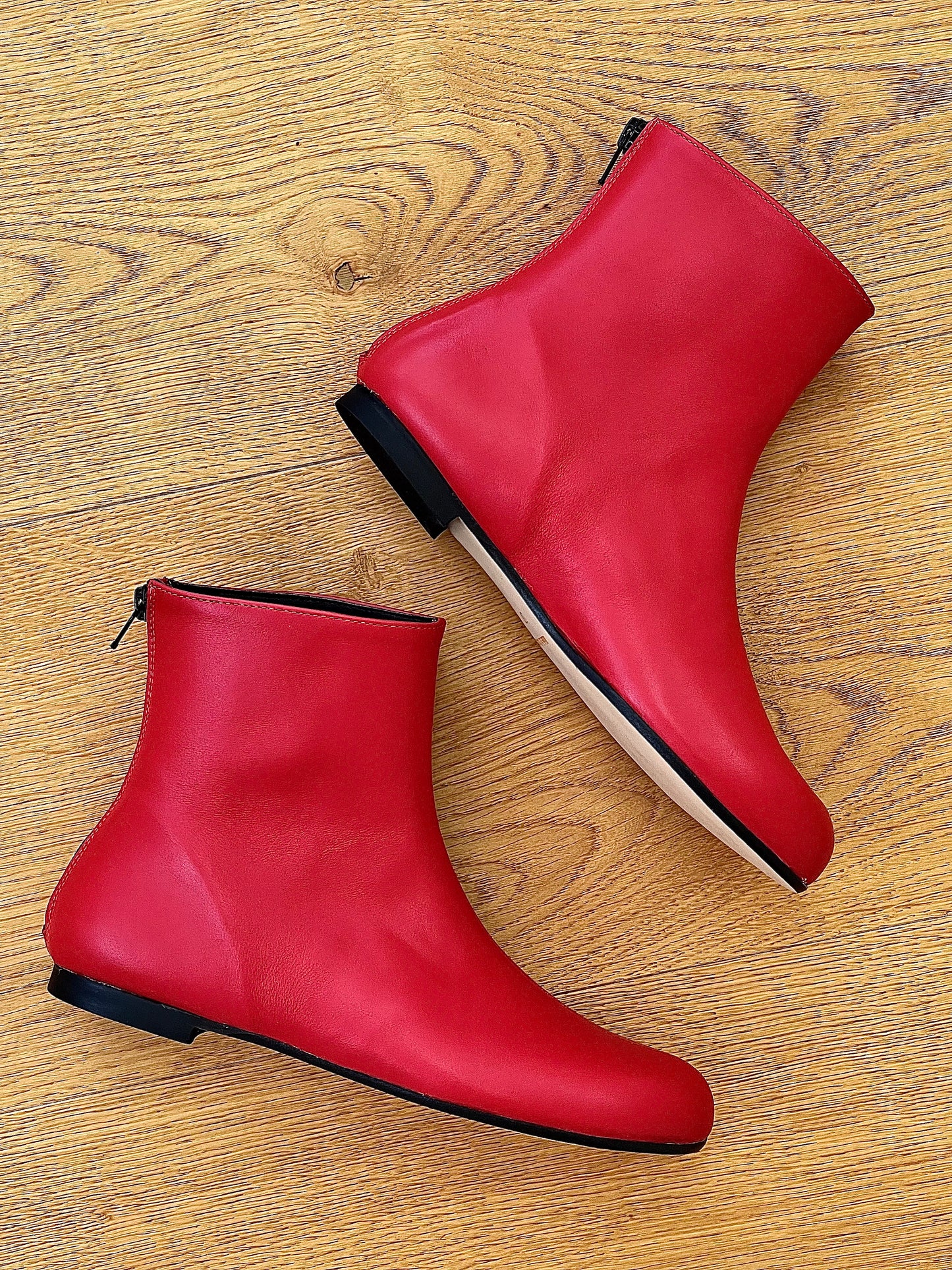 SURIA LEATHER RED