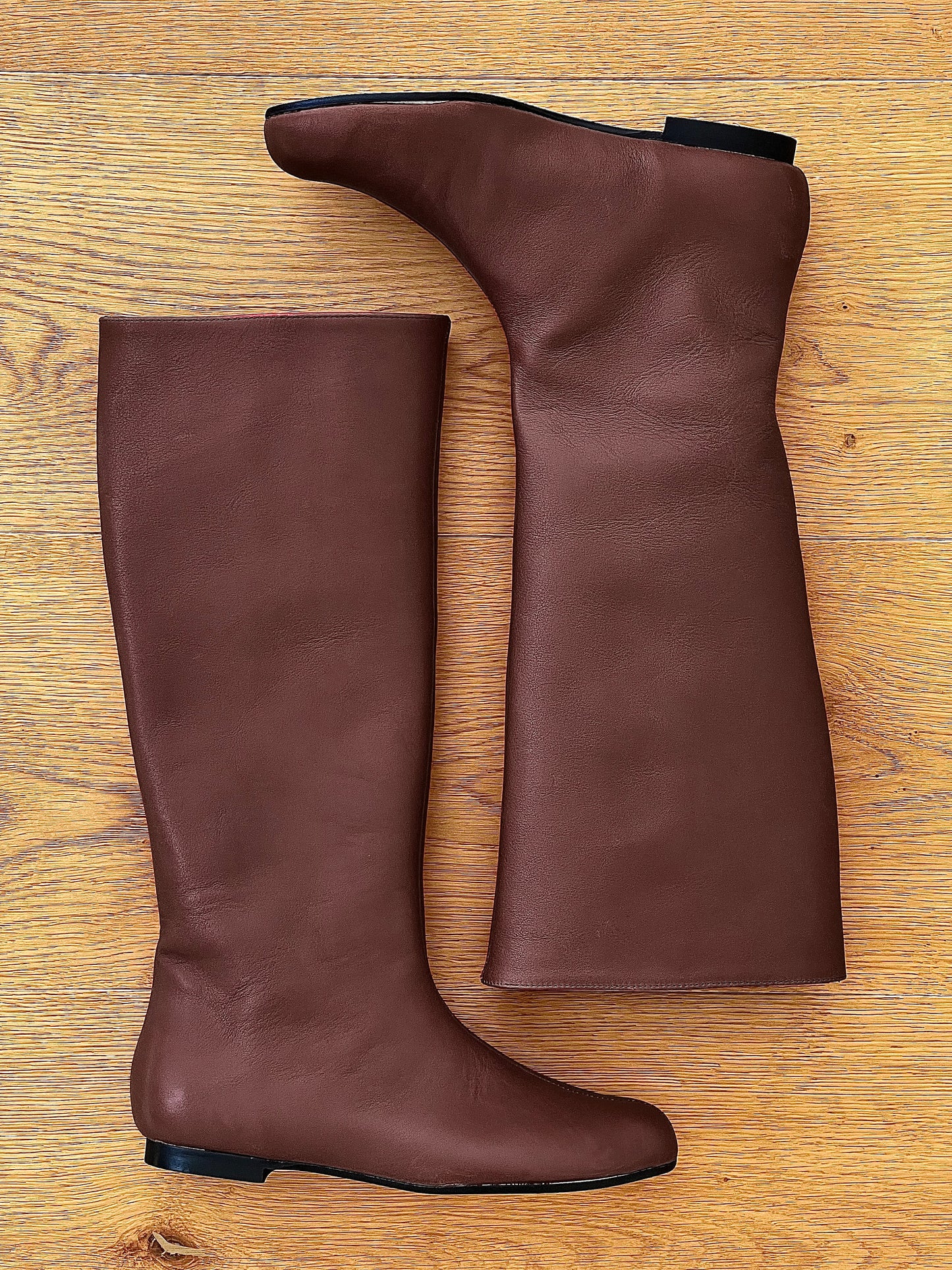 CINDY LEATHER BROWN