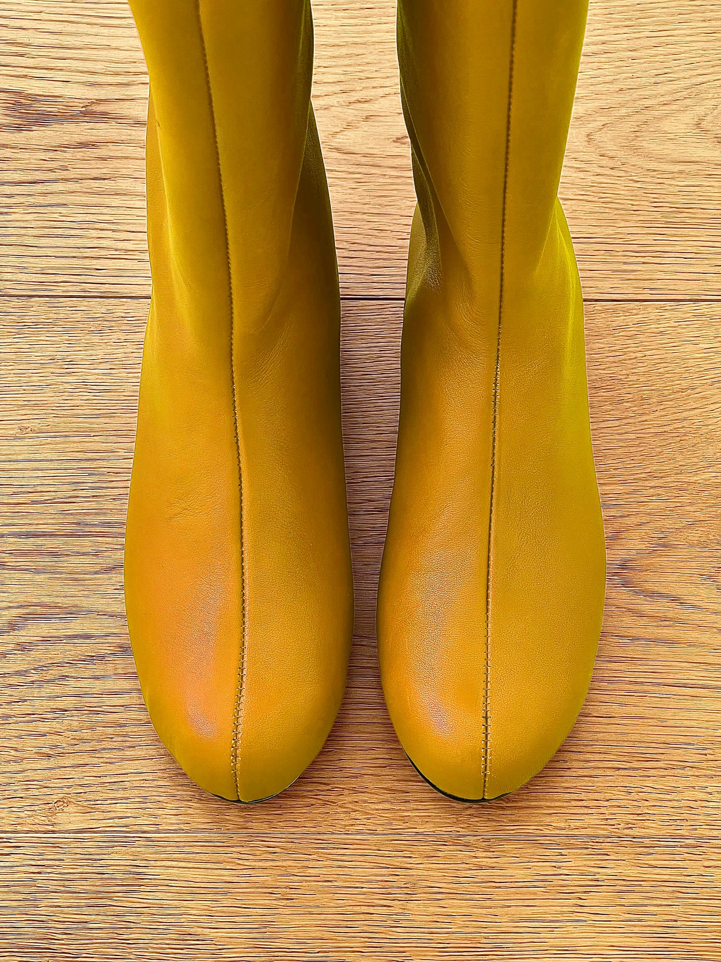 CINDY LEATHER YELLOW