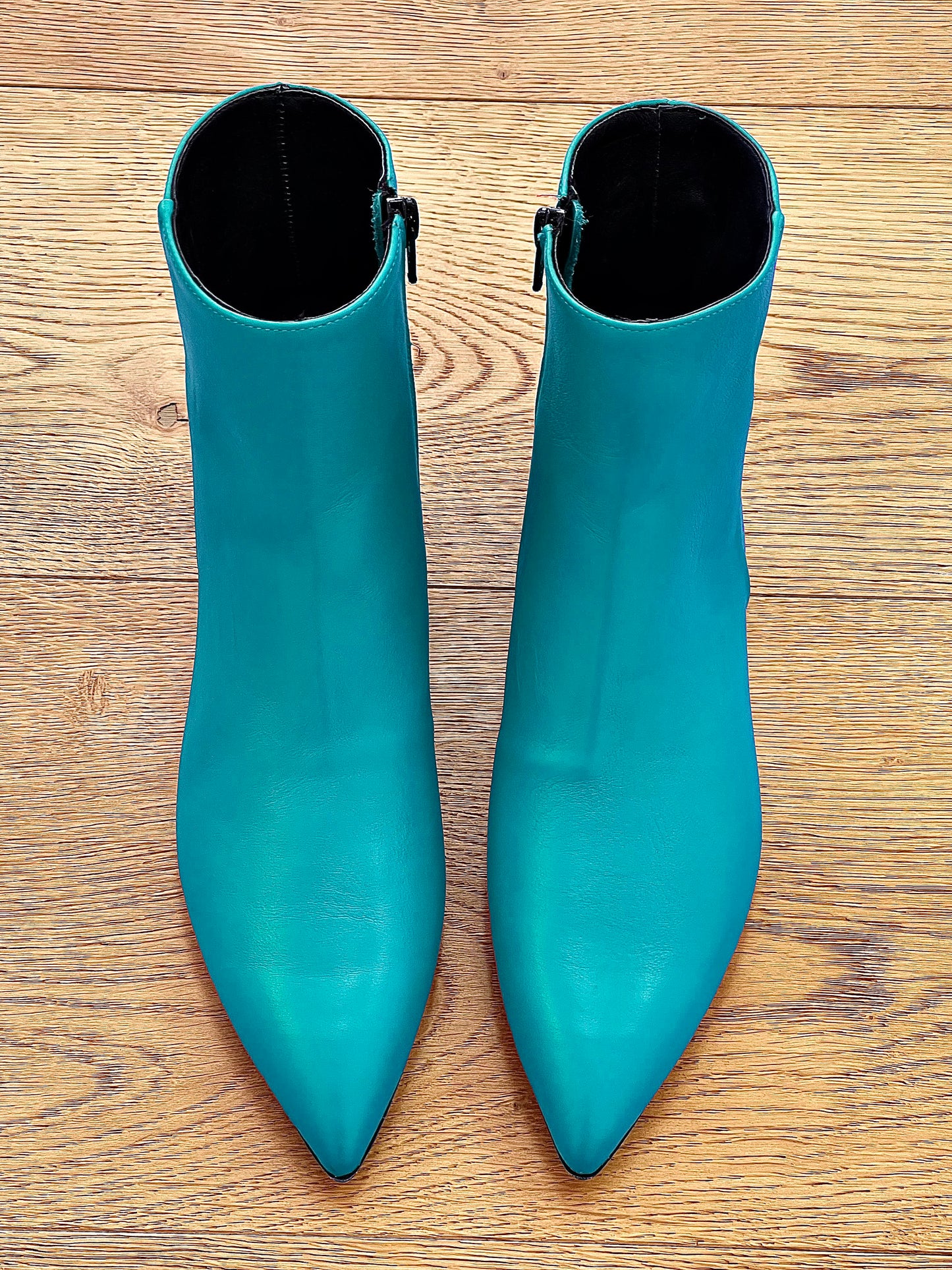 GERRI LEATHER BLUE