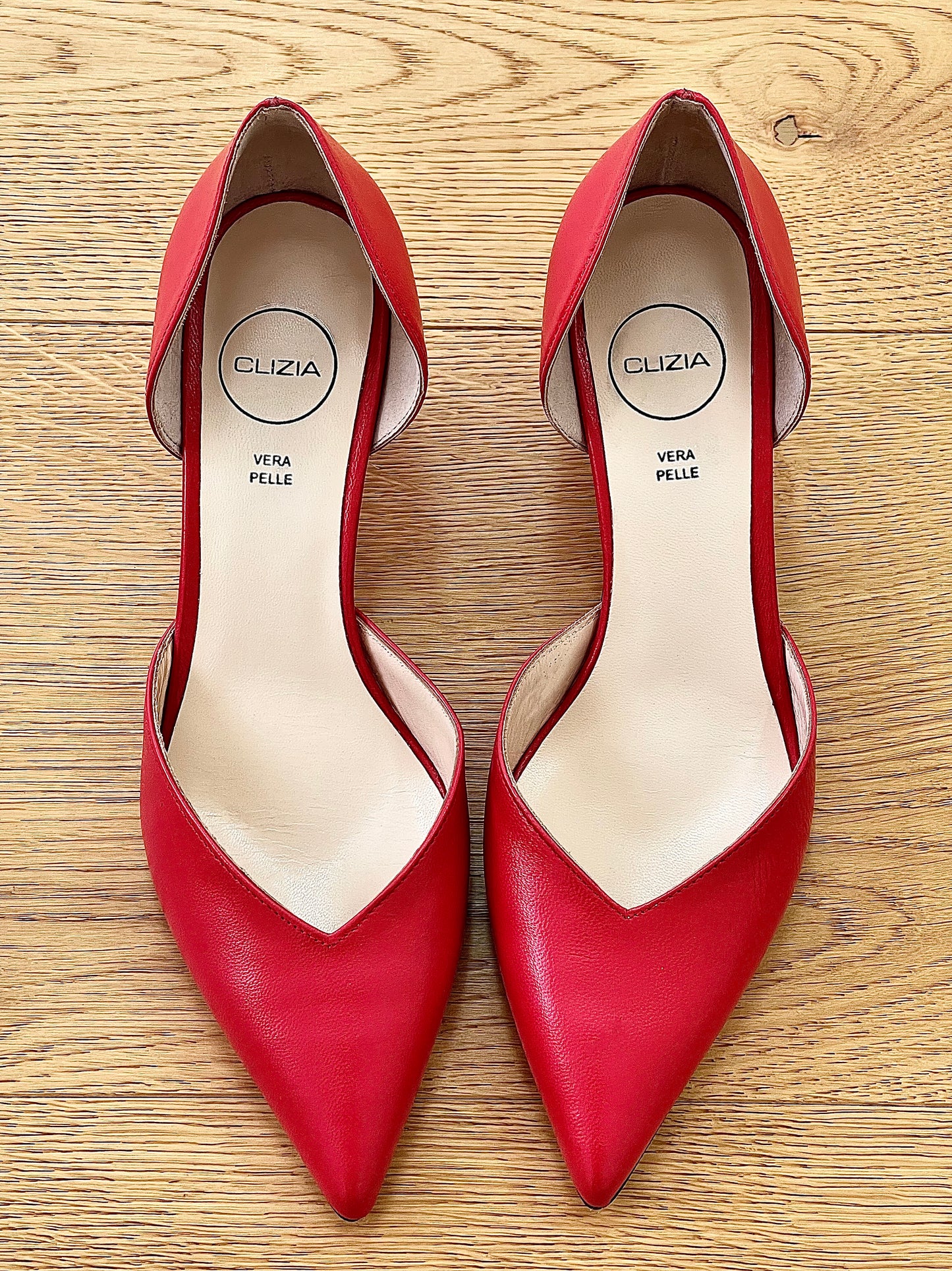 ALDA LEATHER RED
