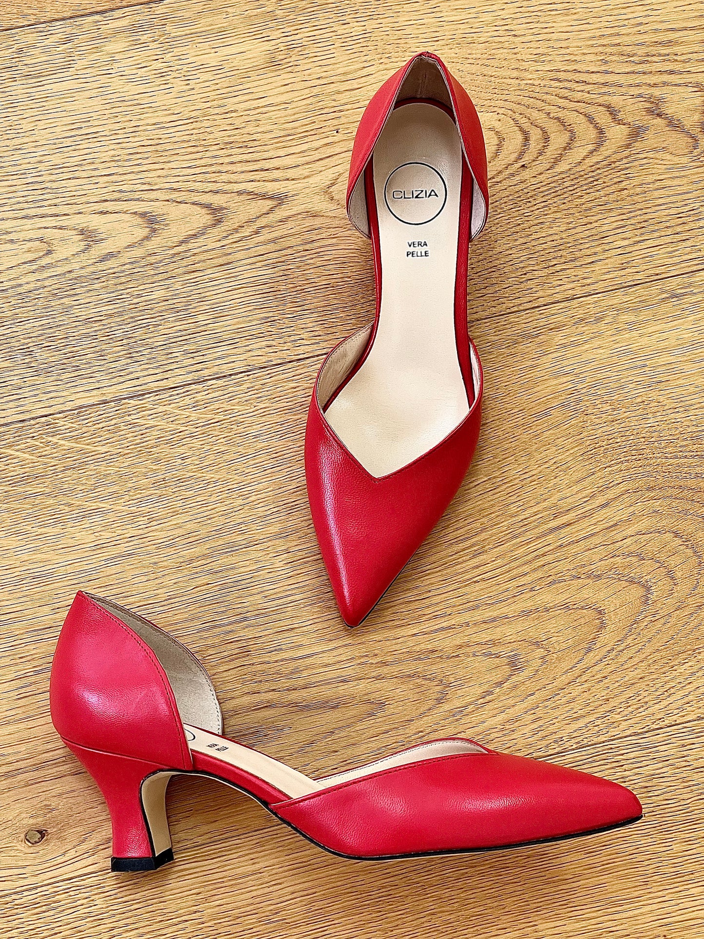ALDA LEATHER RED