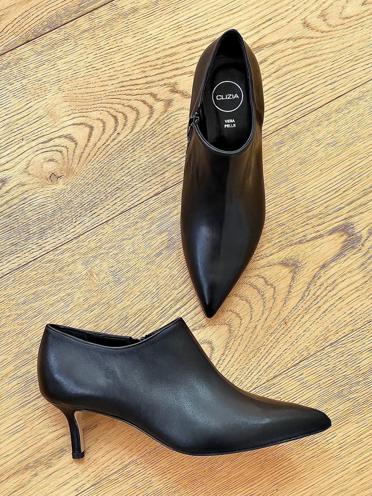 ALFIE LEATHER CZARNY