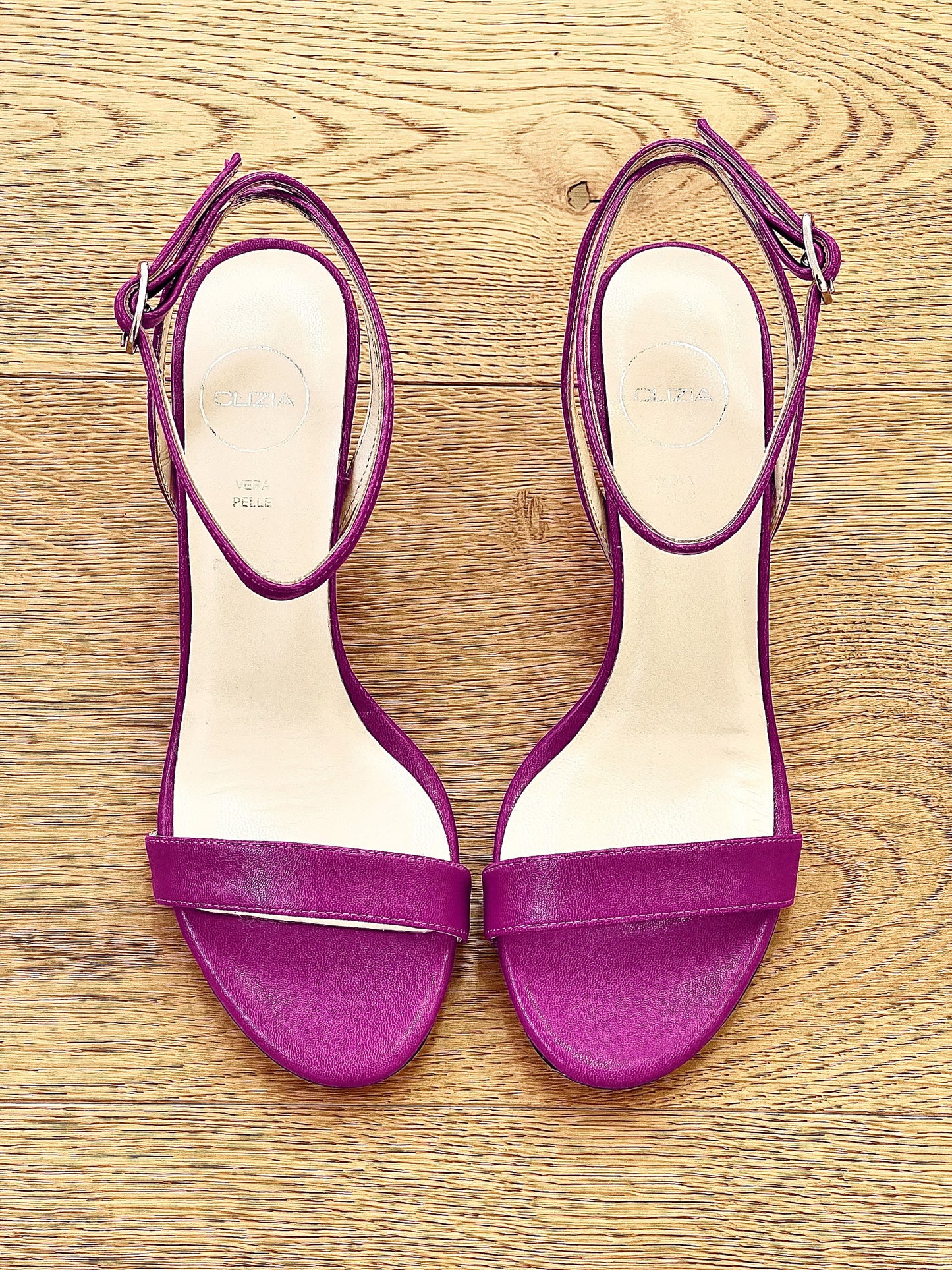 BETH LEATHER FUCHSIA
