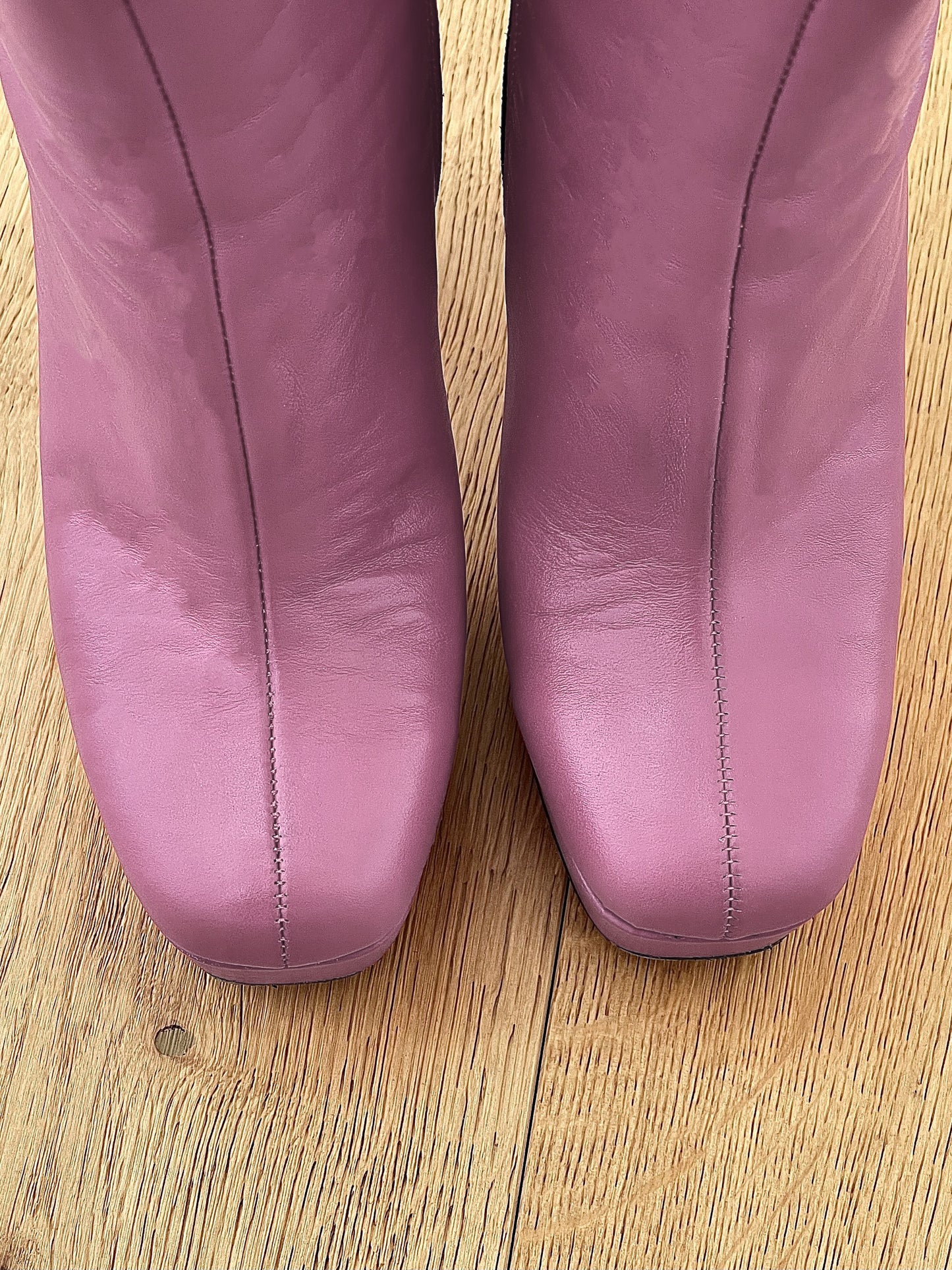 DETROIT LEATHER LILAC
