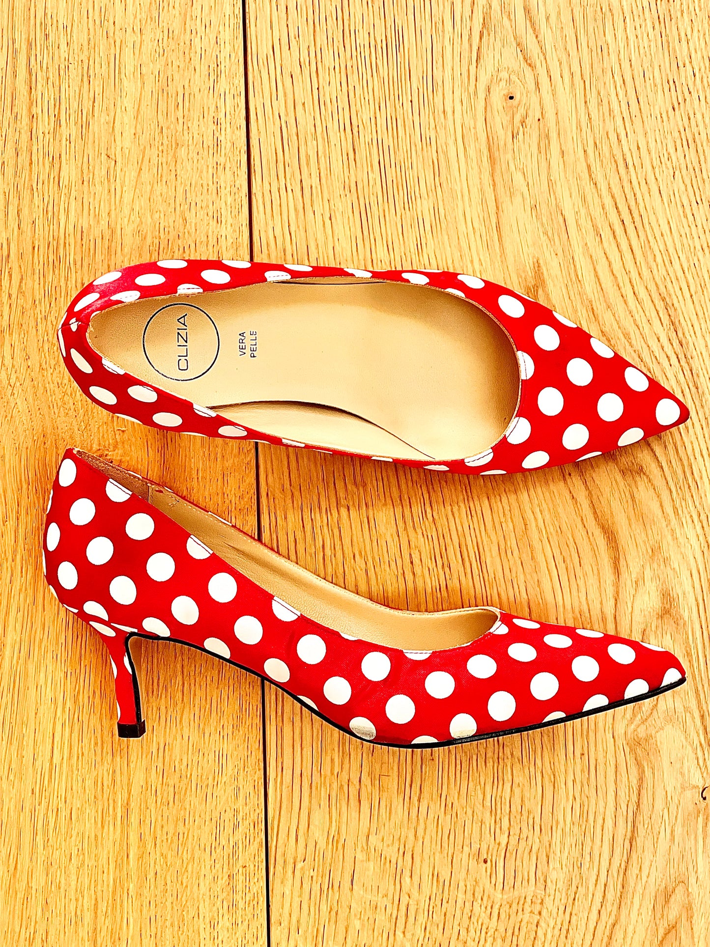 GAIA POLKA DOTS RED