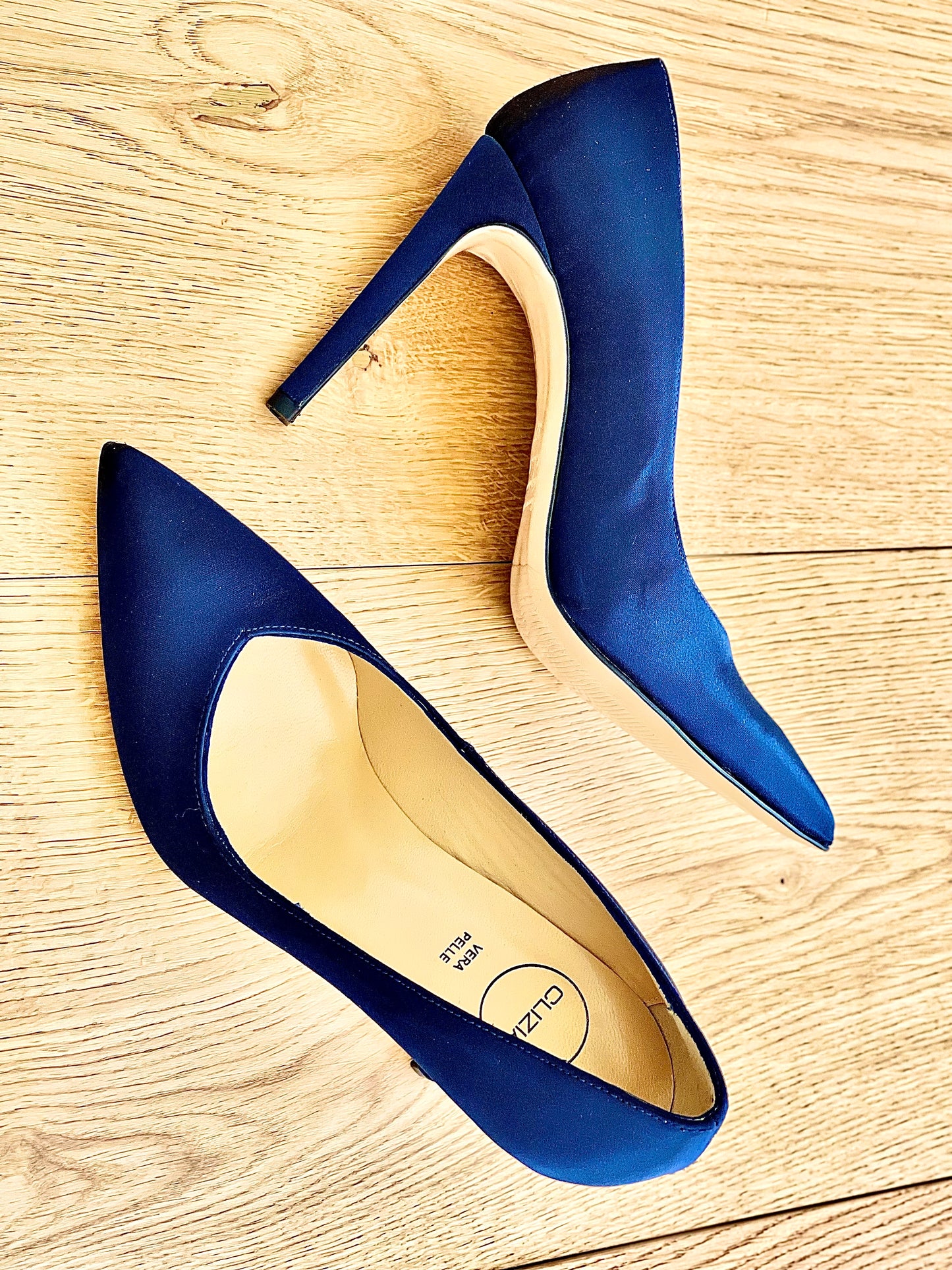 ELI BLUE SATIN