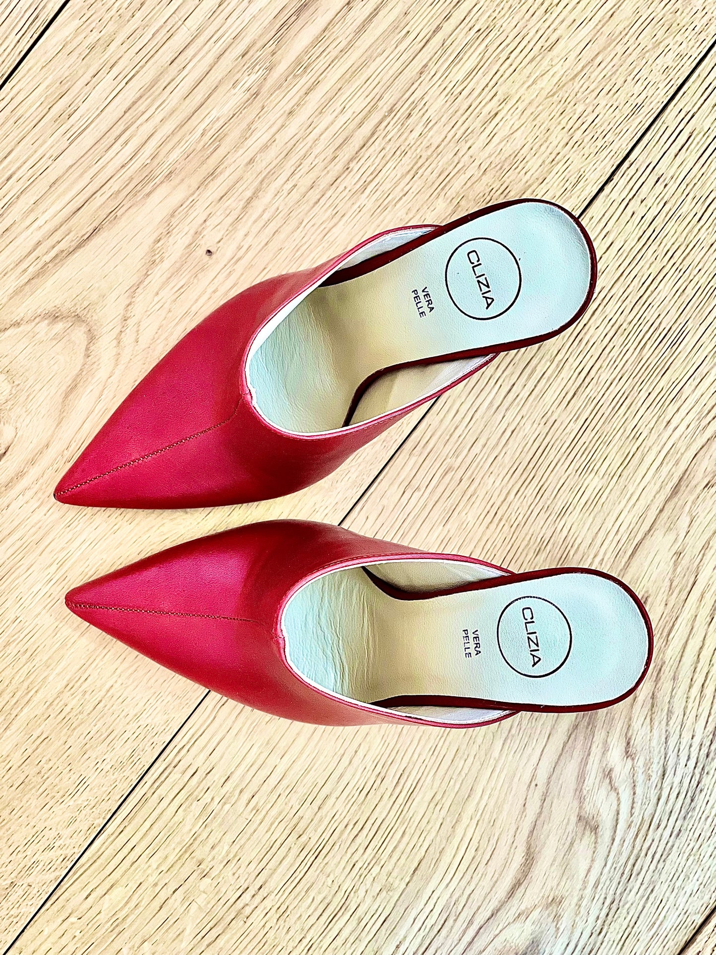 SYLVIE LEATHER RED