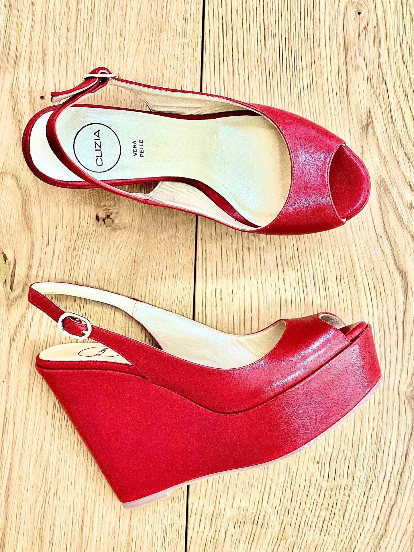 CARACAS LEATHER RED