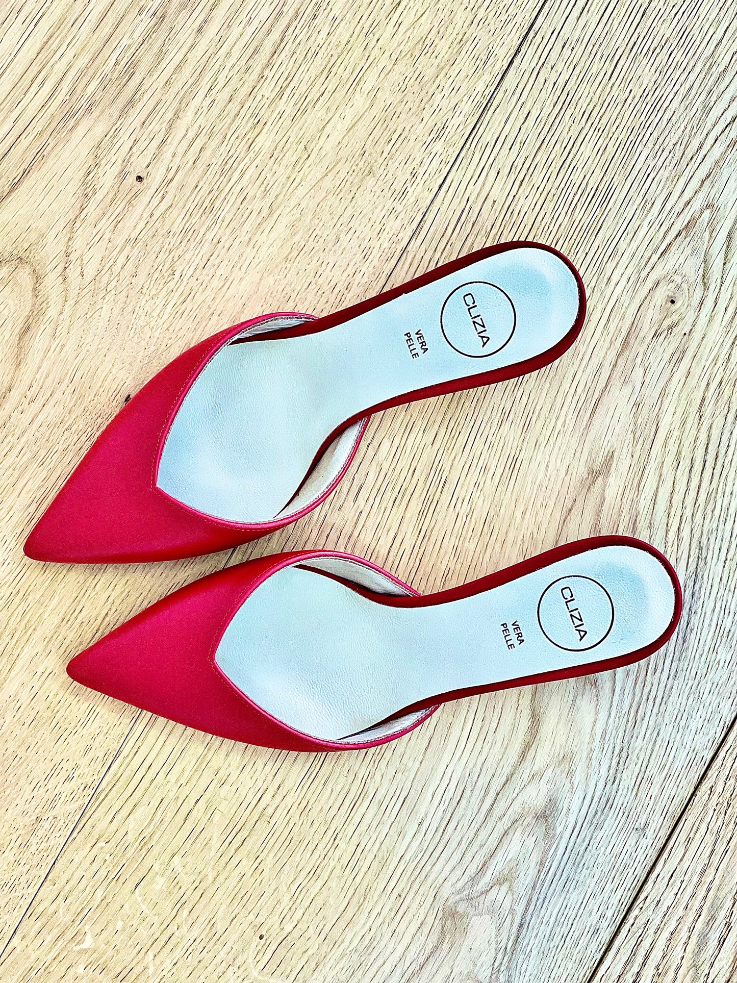 VIKY LEATHER RED